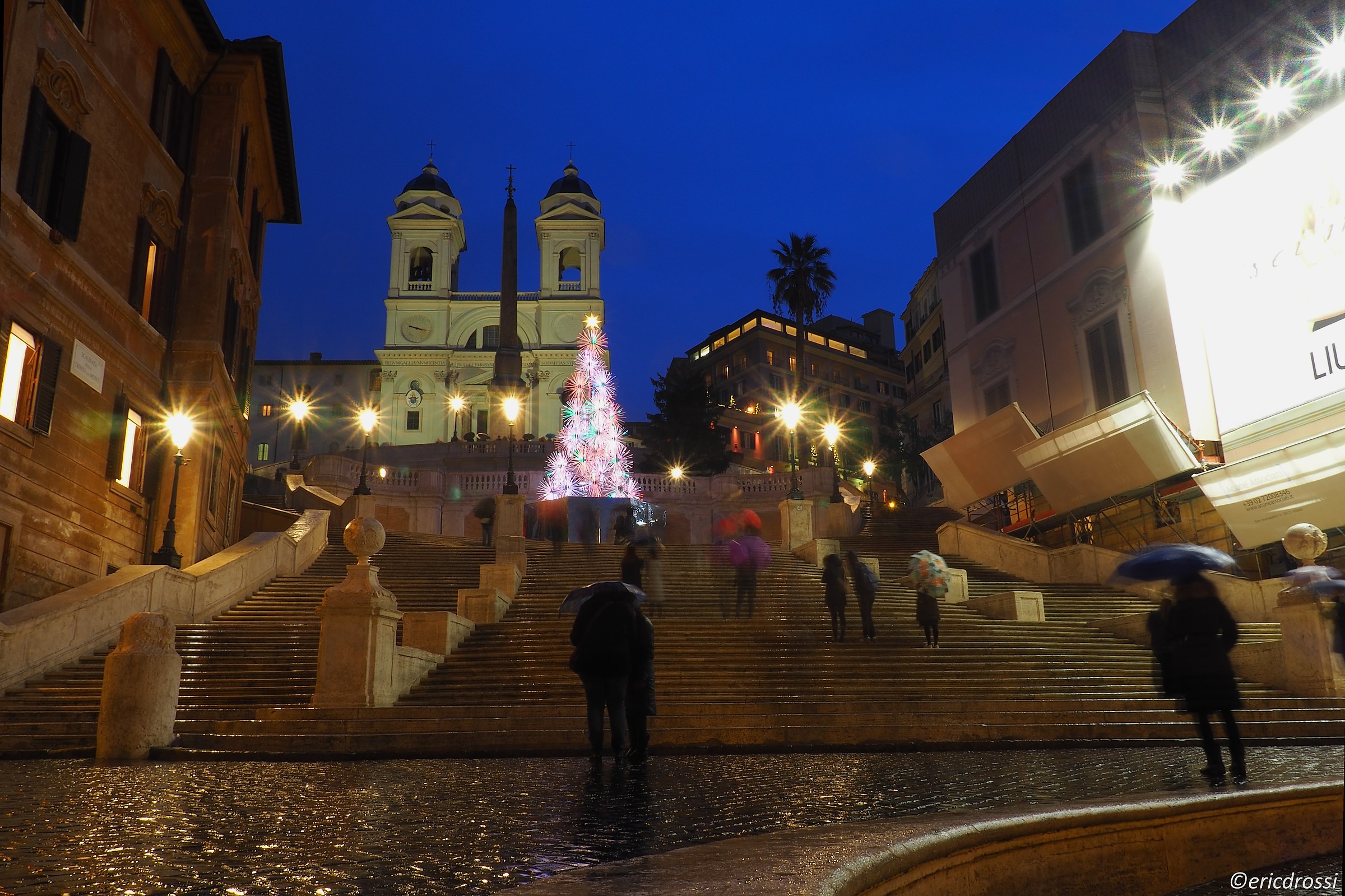Rome Trinita dei Monti - December 2016...