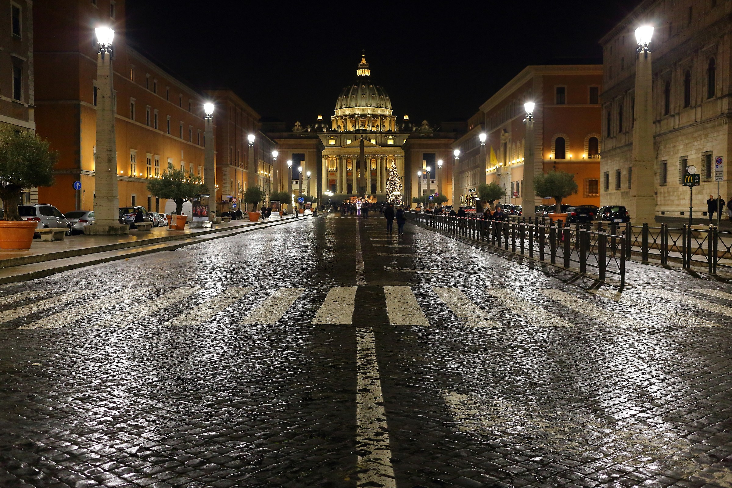 St. Peter at night...