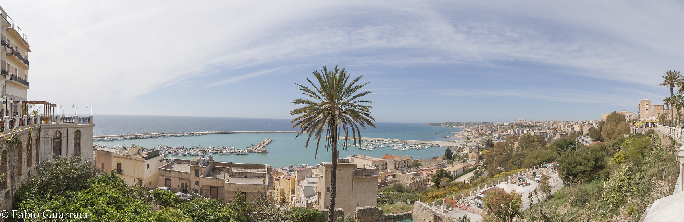 Sciacca, panorama from Piazza Angelo Scandaliato....