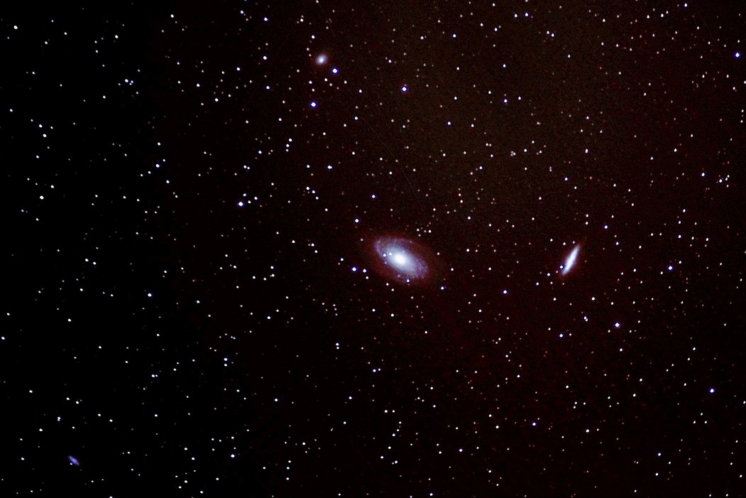 Galaxies M81 and M82 nel'Orsa Maggiore...