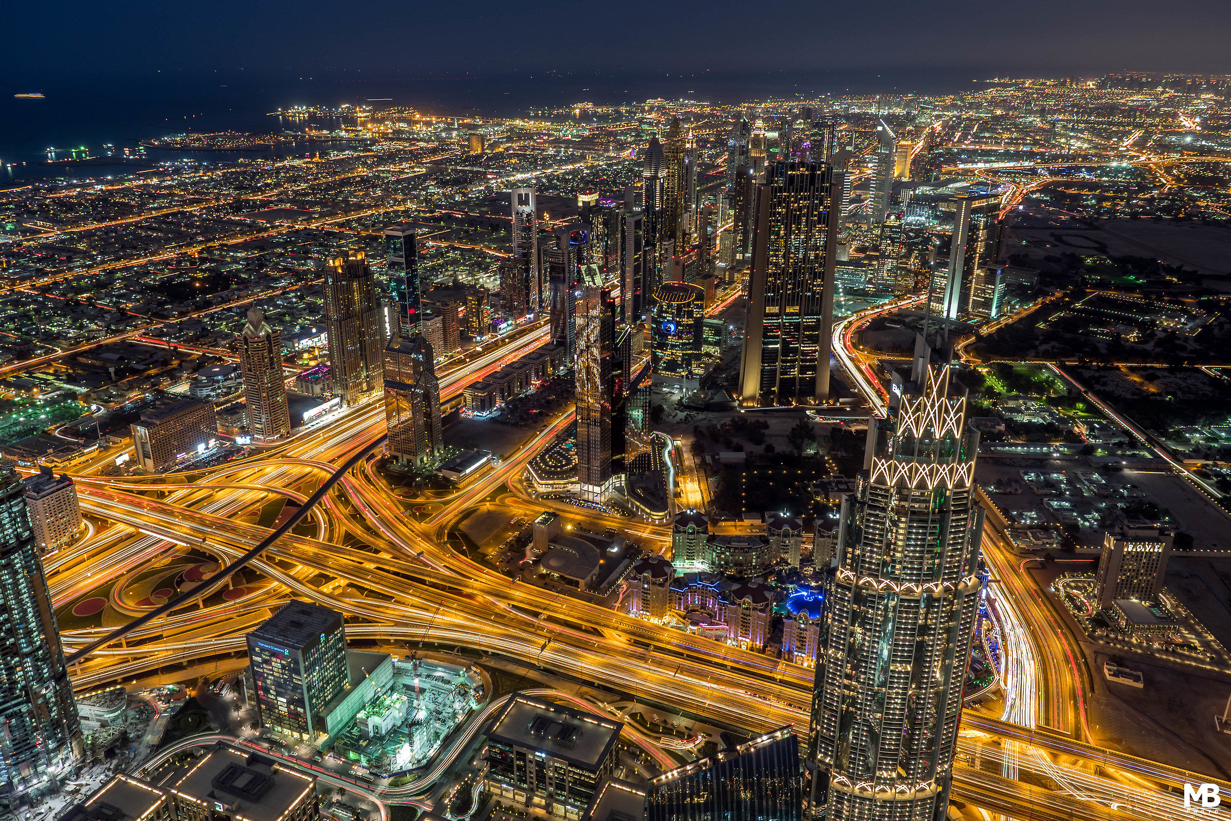 at the top - Burj Khalifa - Dubai...