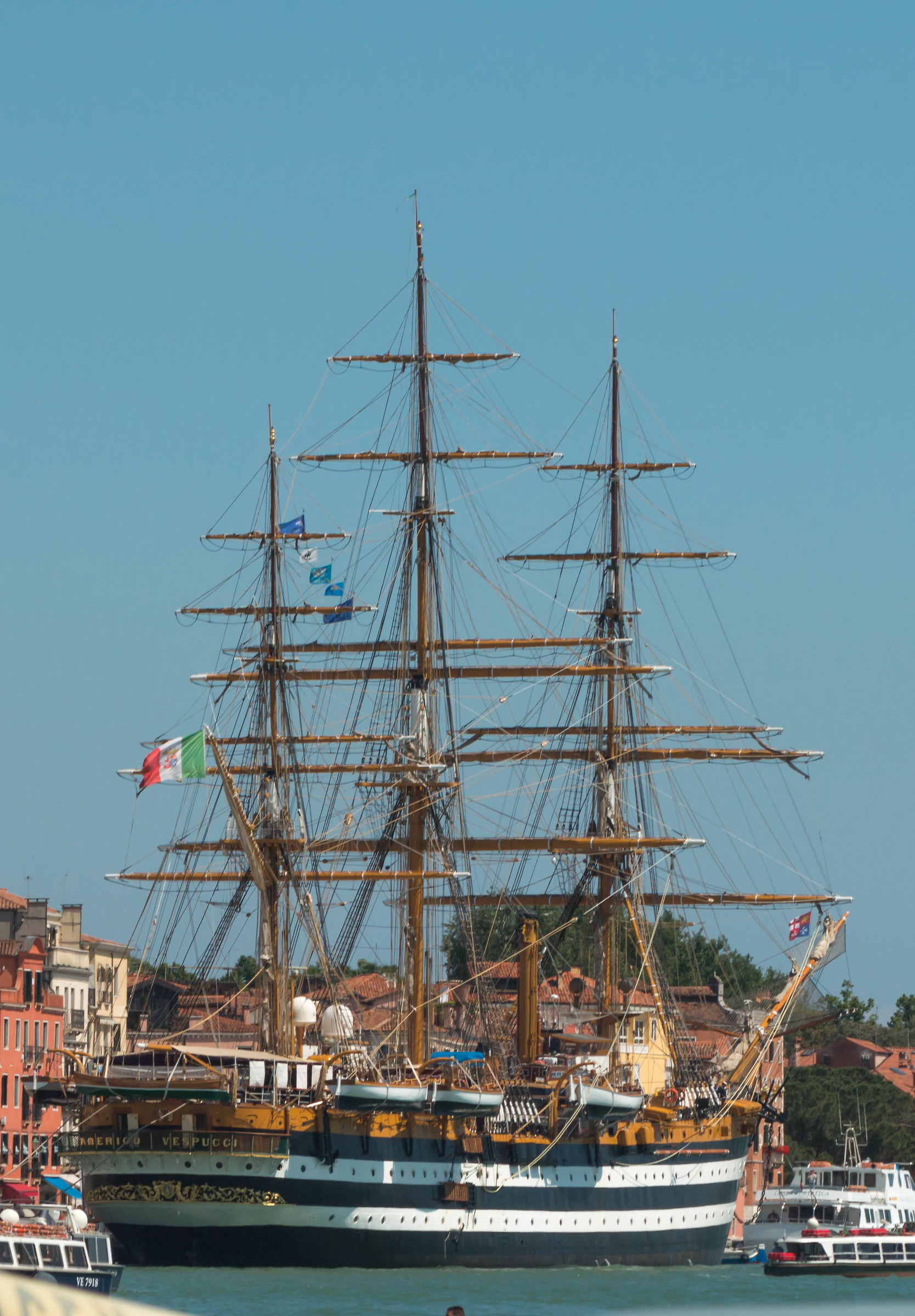 Our pride of the Italian Navy! Vespucci....