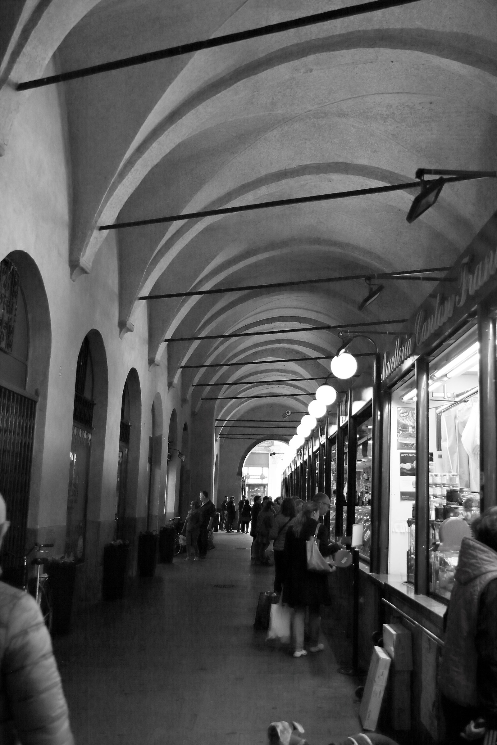 I portici di piazza delle erbe a Padova I...
