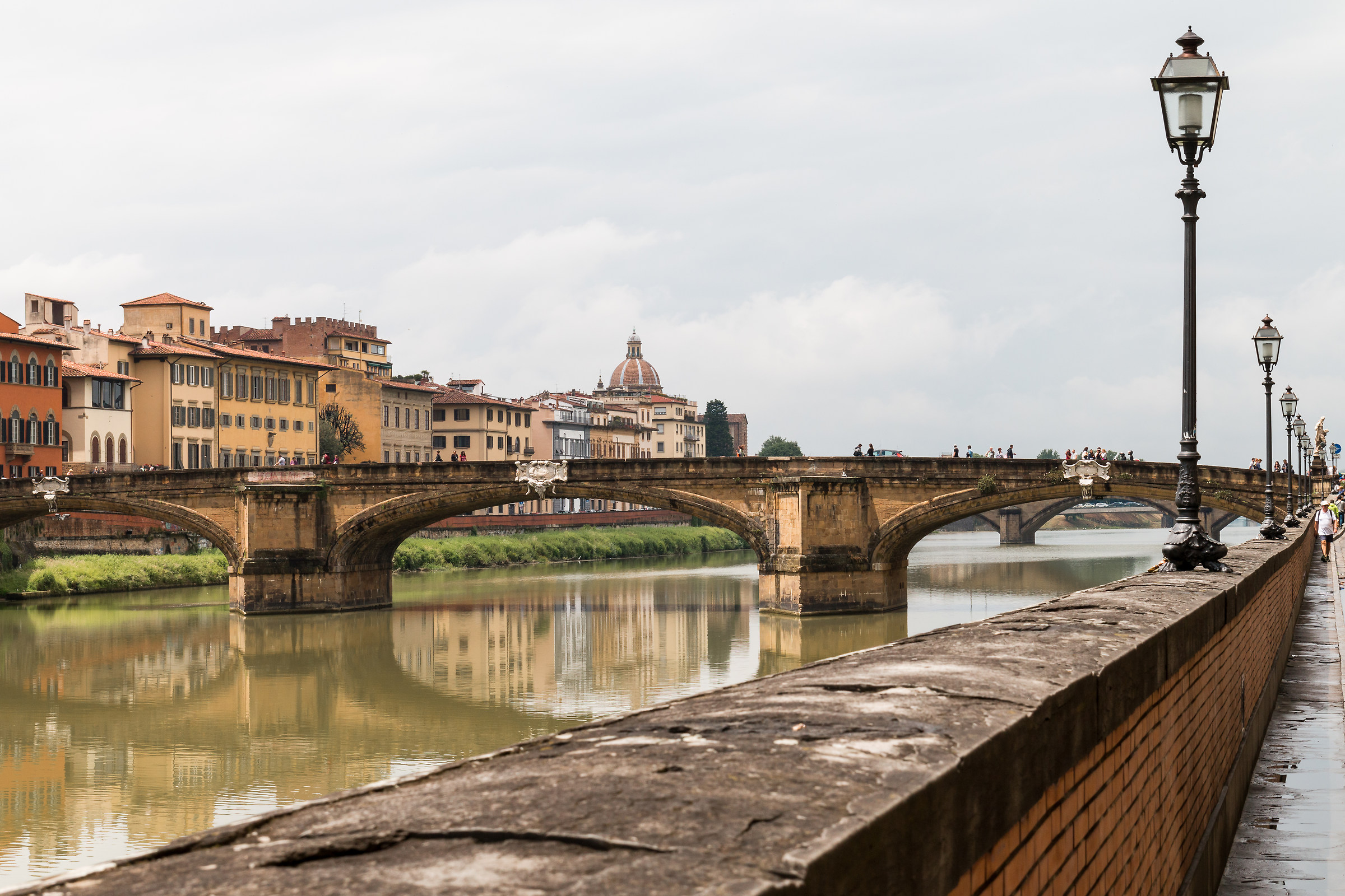 Walk along the Arno...