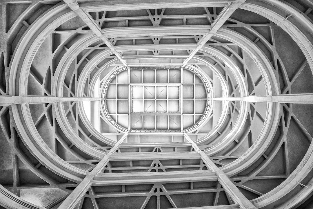 Ramp down from the Lingotto...