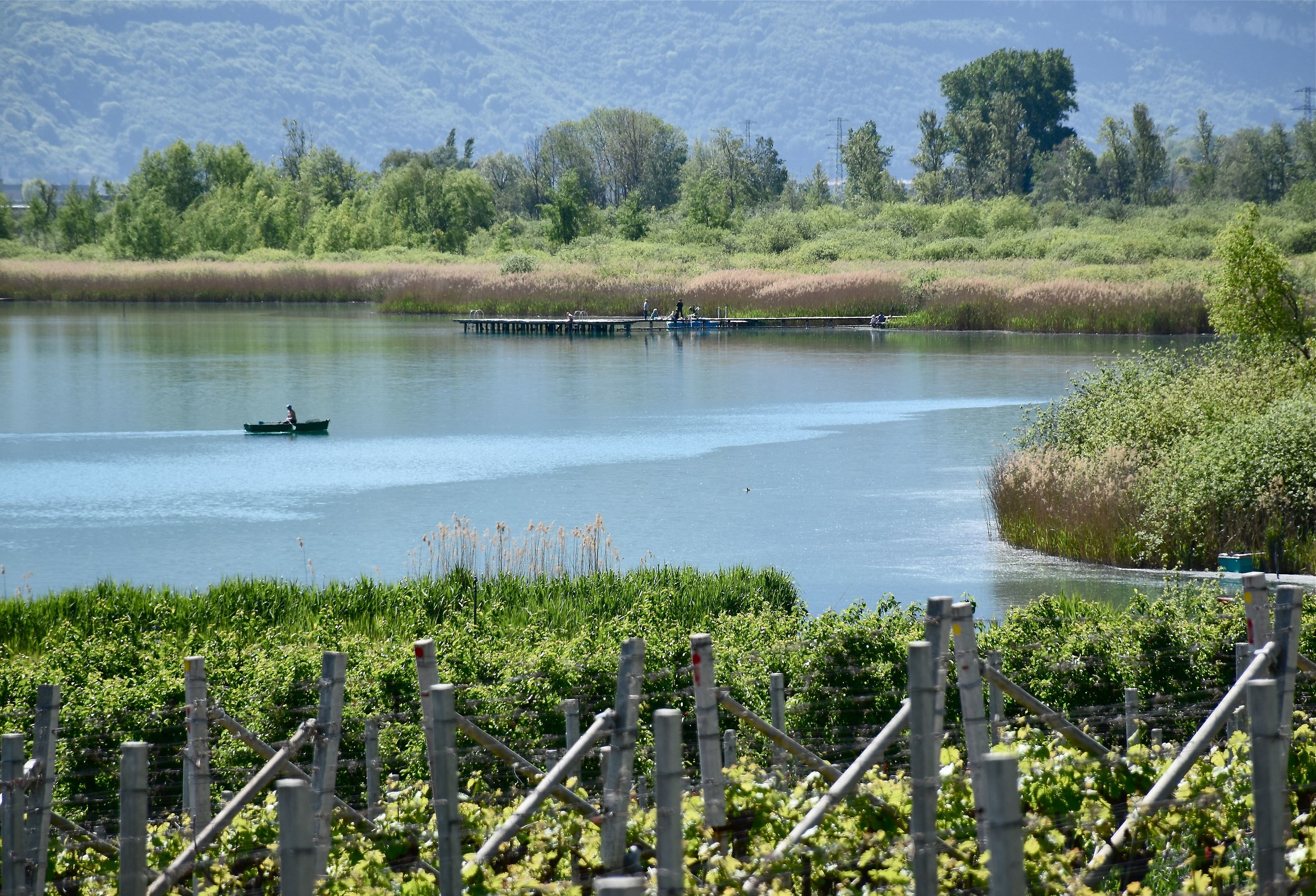 Lago di Caldaro (parte sud)...