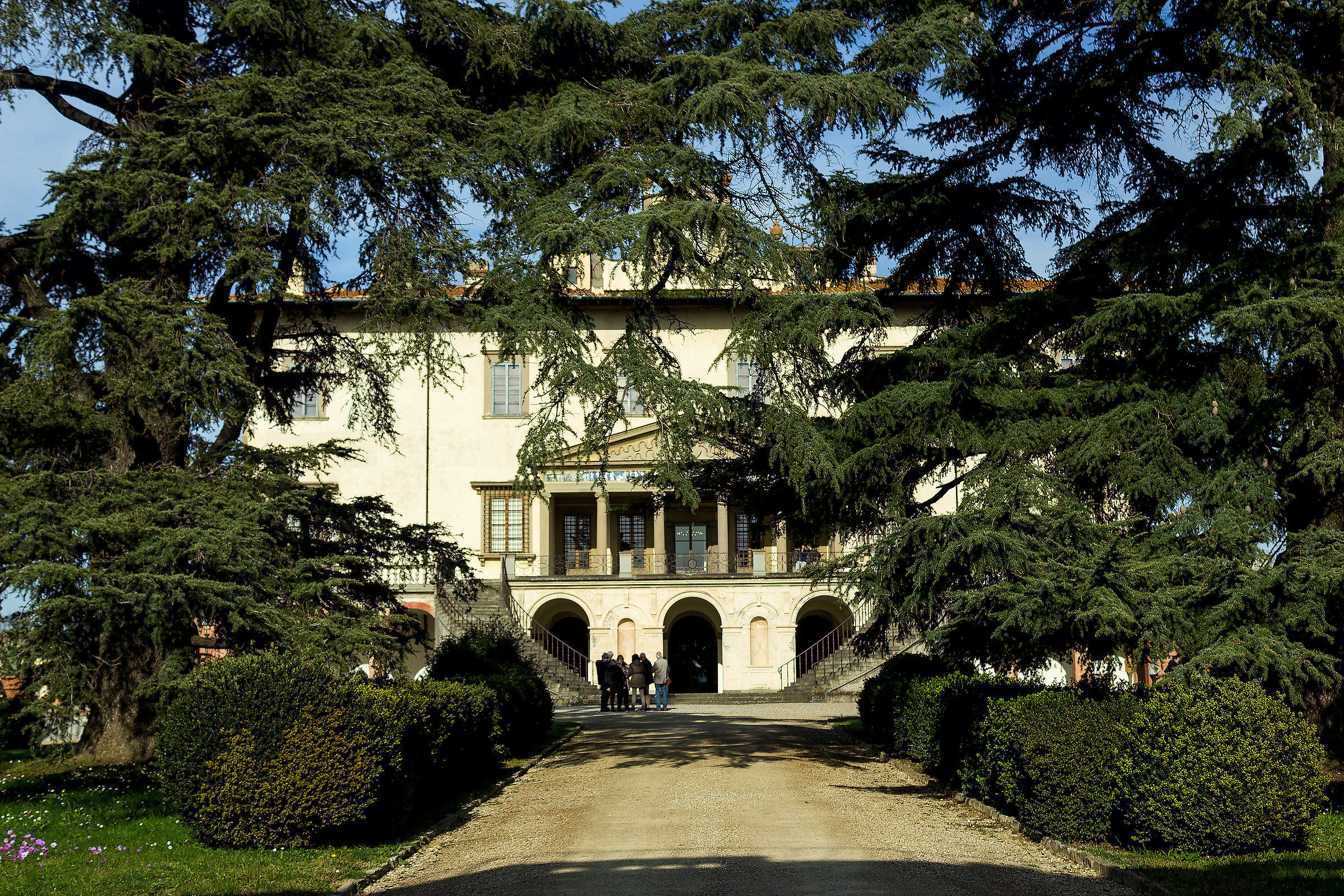 Medici villa with cocoon...