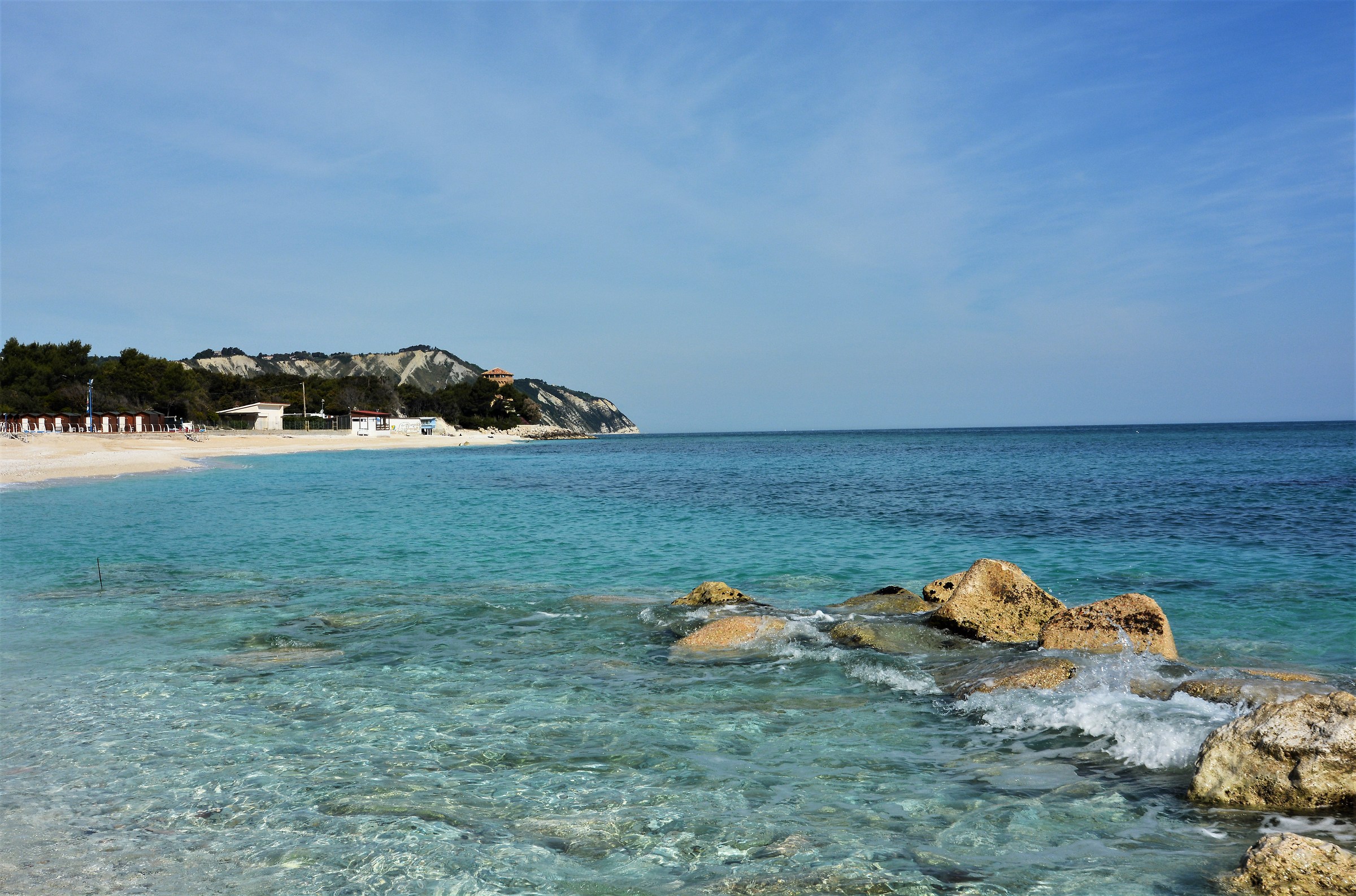 spiaggia di Portonovo...