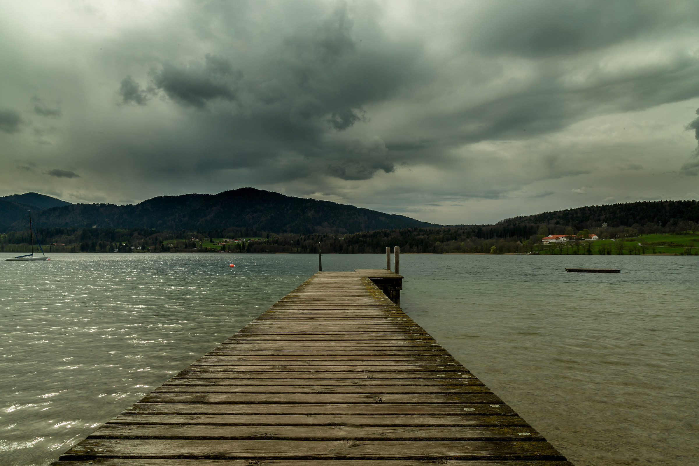 Il lago Tegernsee...