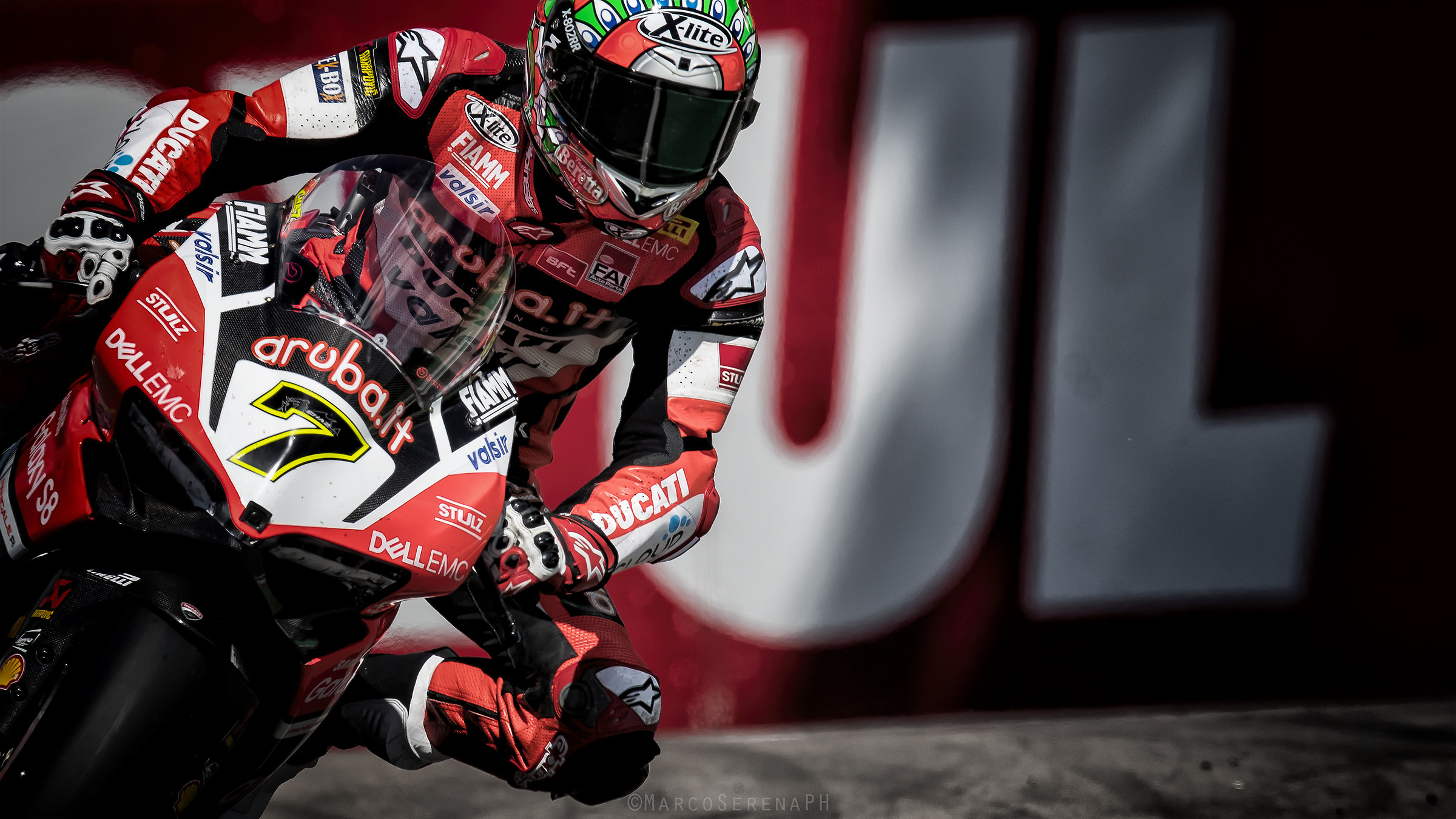 7 Chaz Davies Imola WorldSBK...