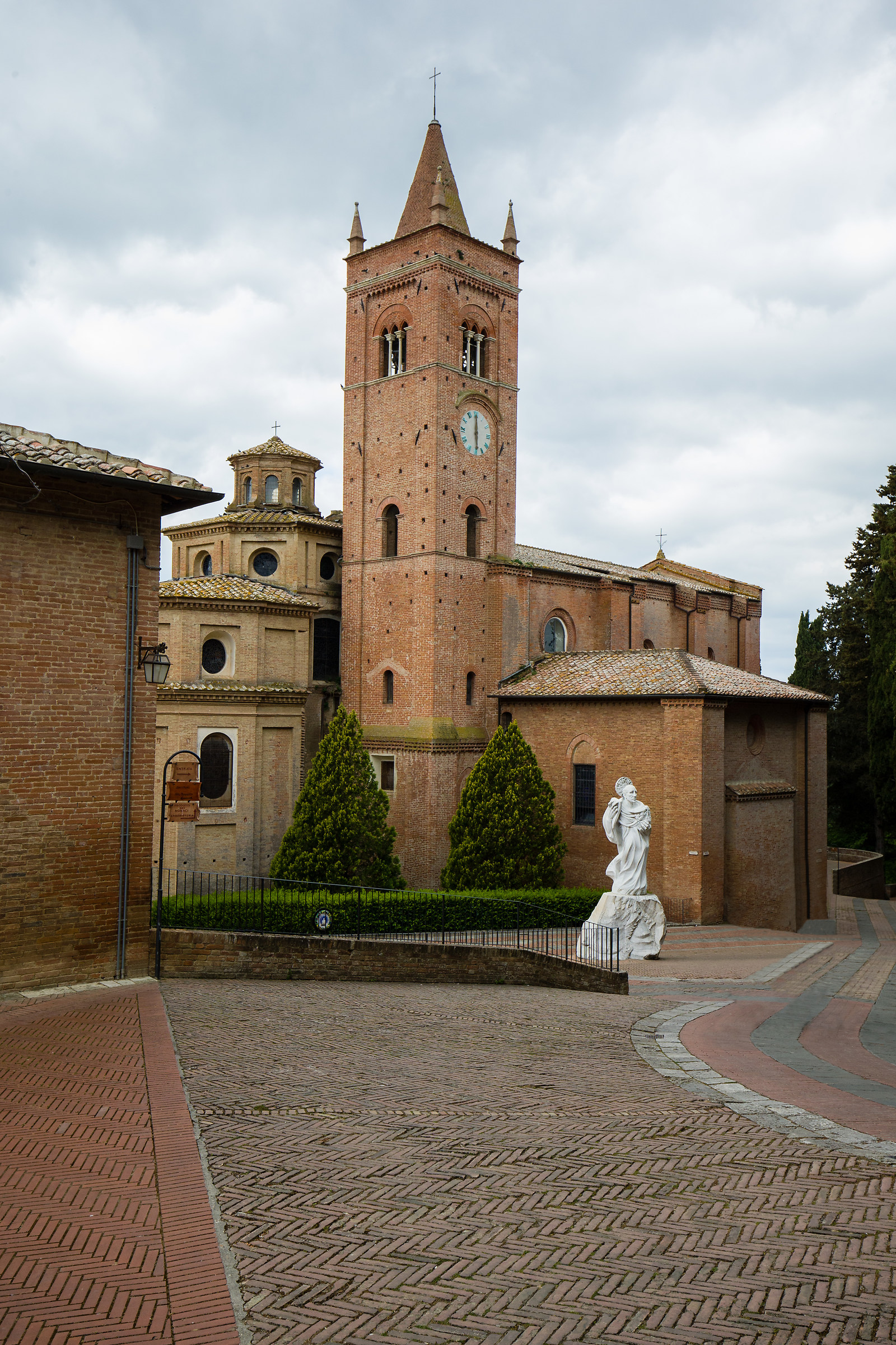 Abbey of Monte Oliveto Maggiore...