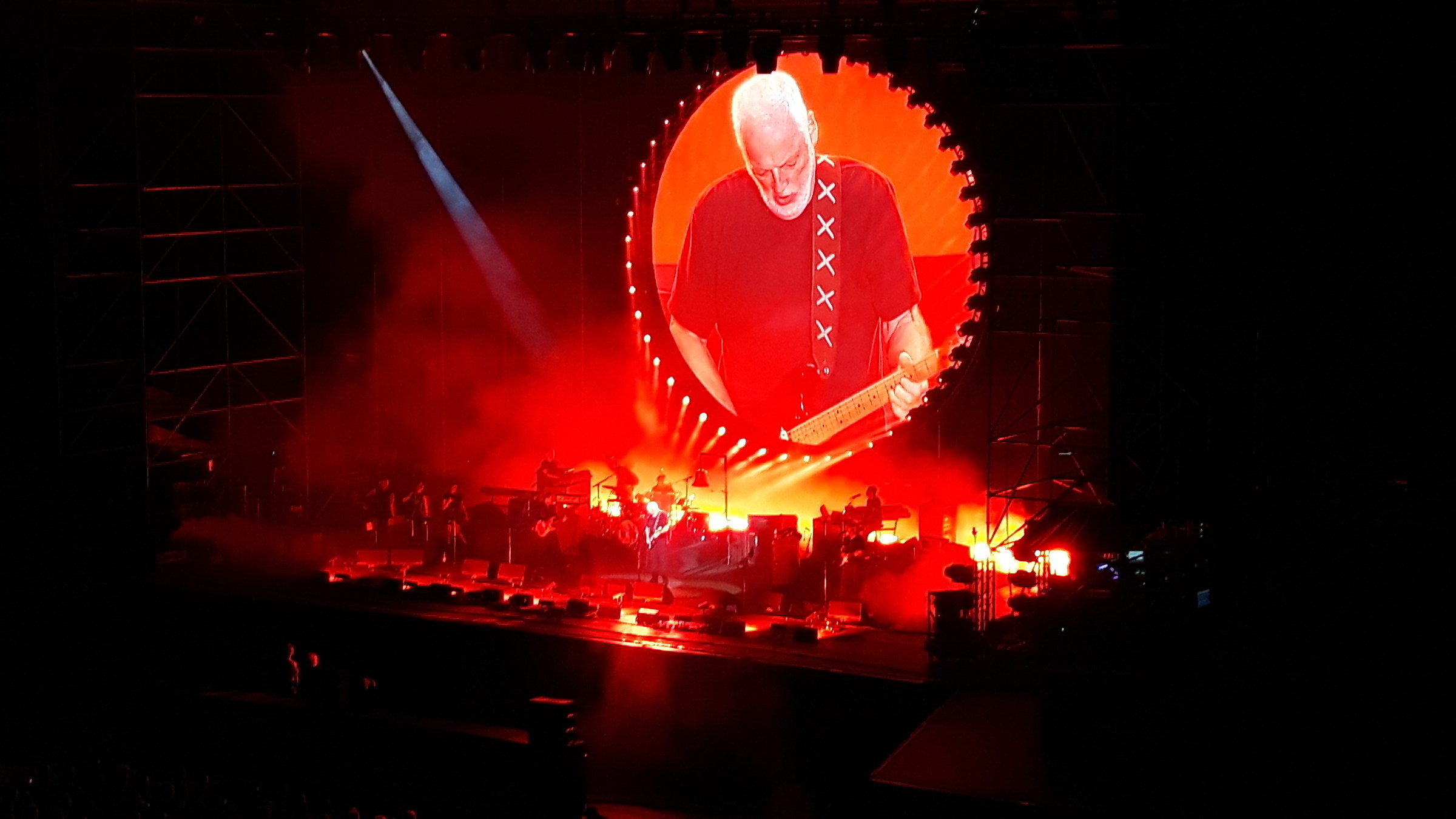 Gilmour in Arena...