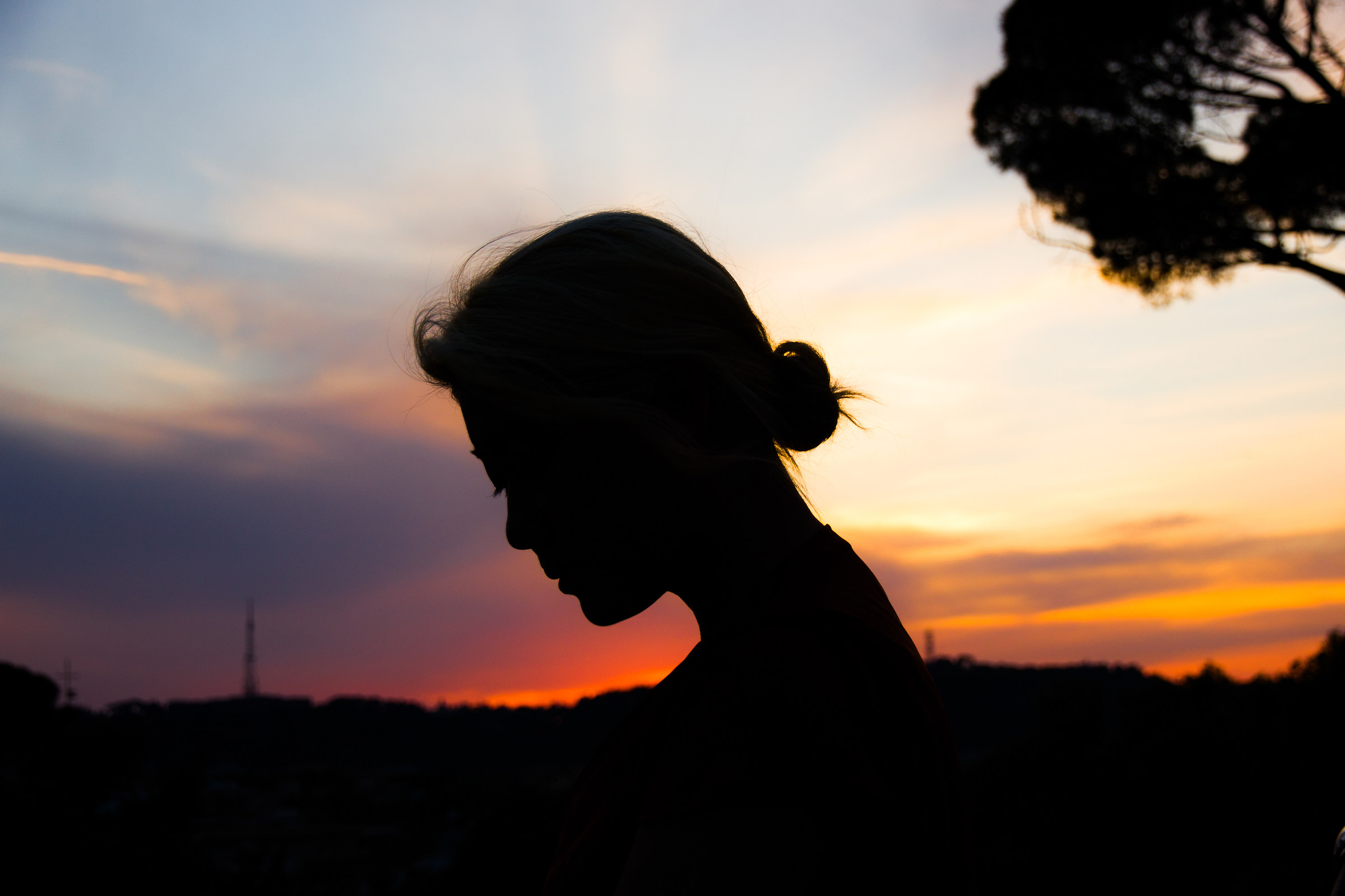 Silhouette at the pincushion...