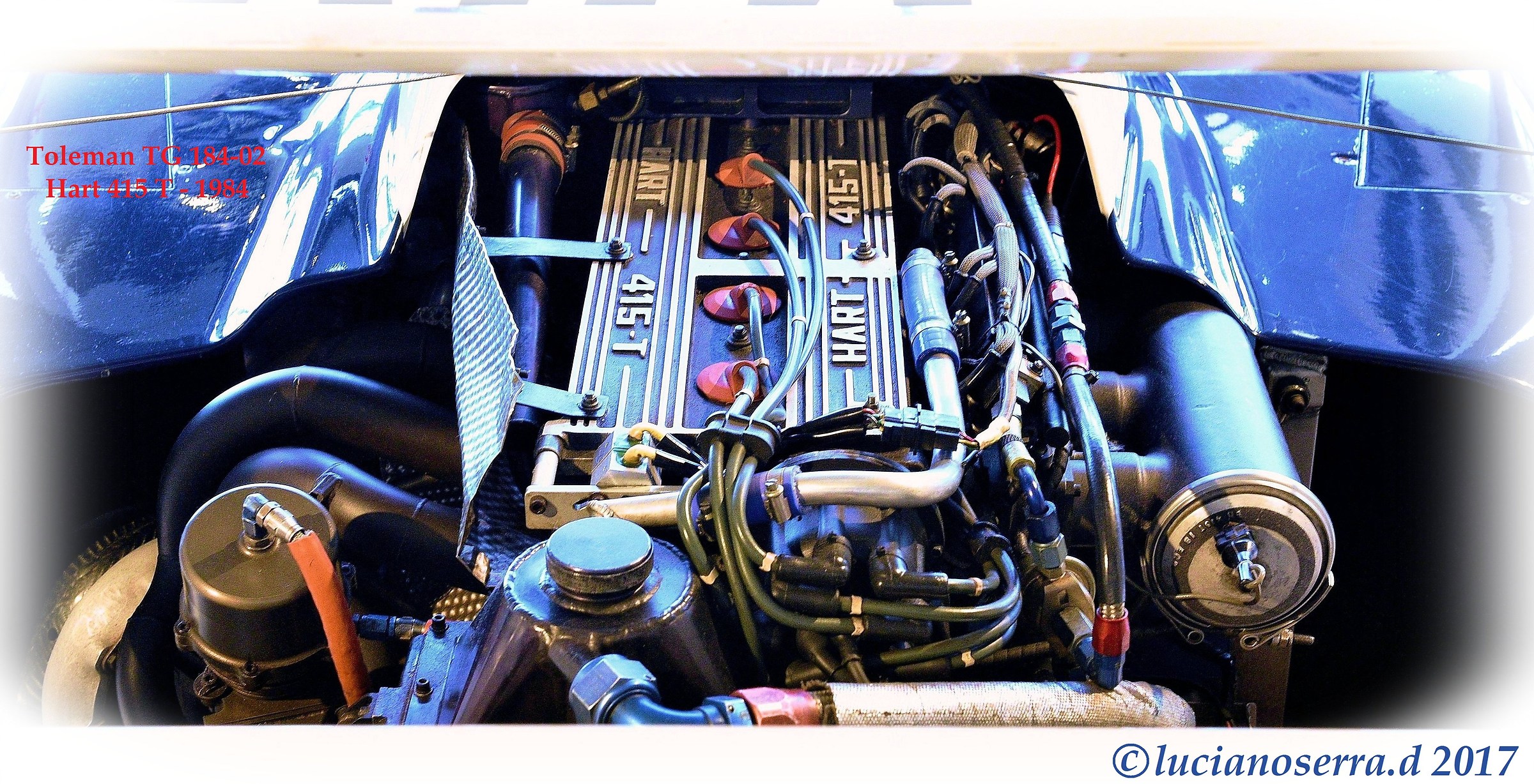 Toleman TG 184-02 - 1984 Hart 415 Turbo Engine...