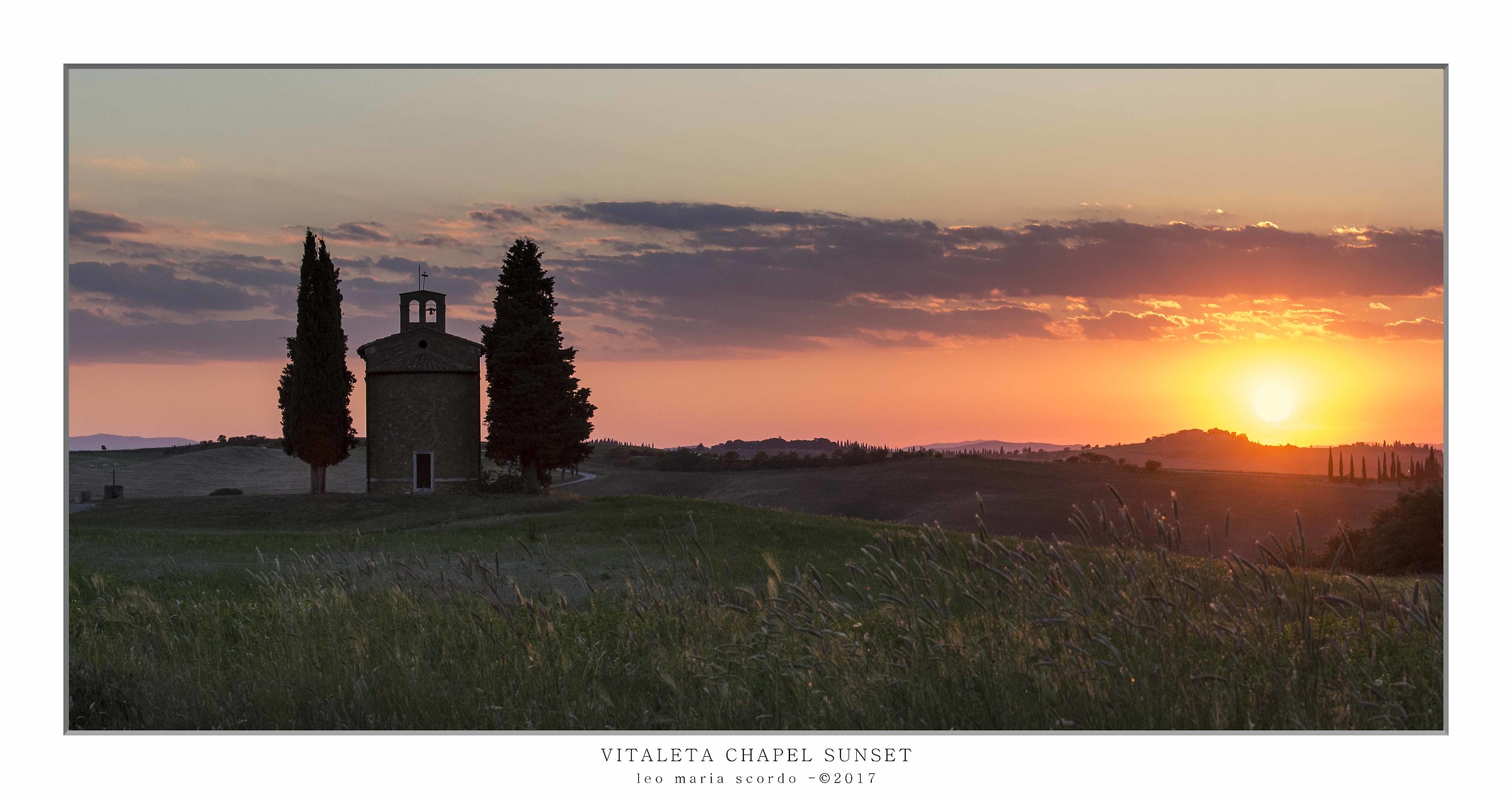Vitaleta Chapel Sunset...