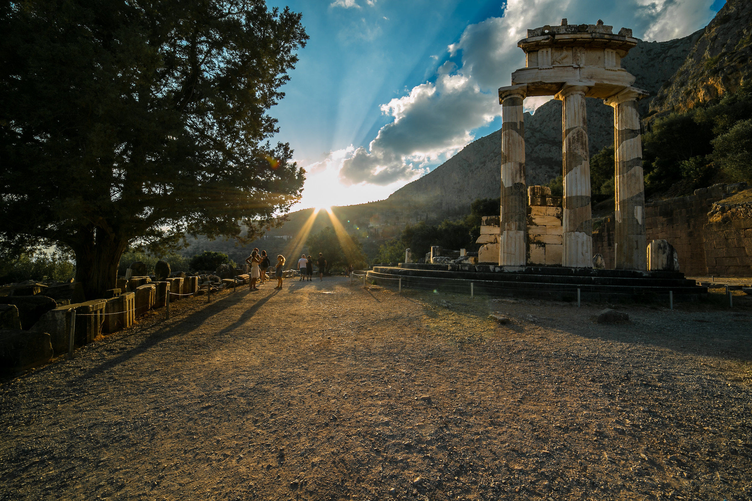 Temple of Venus, Delphi...