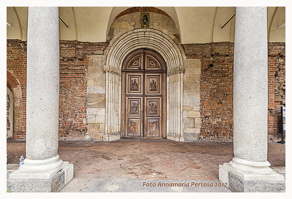 Entry portal Abbey of Chiaravalle...