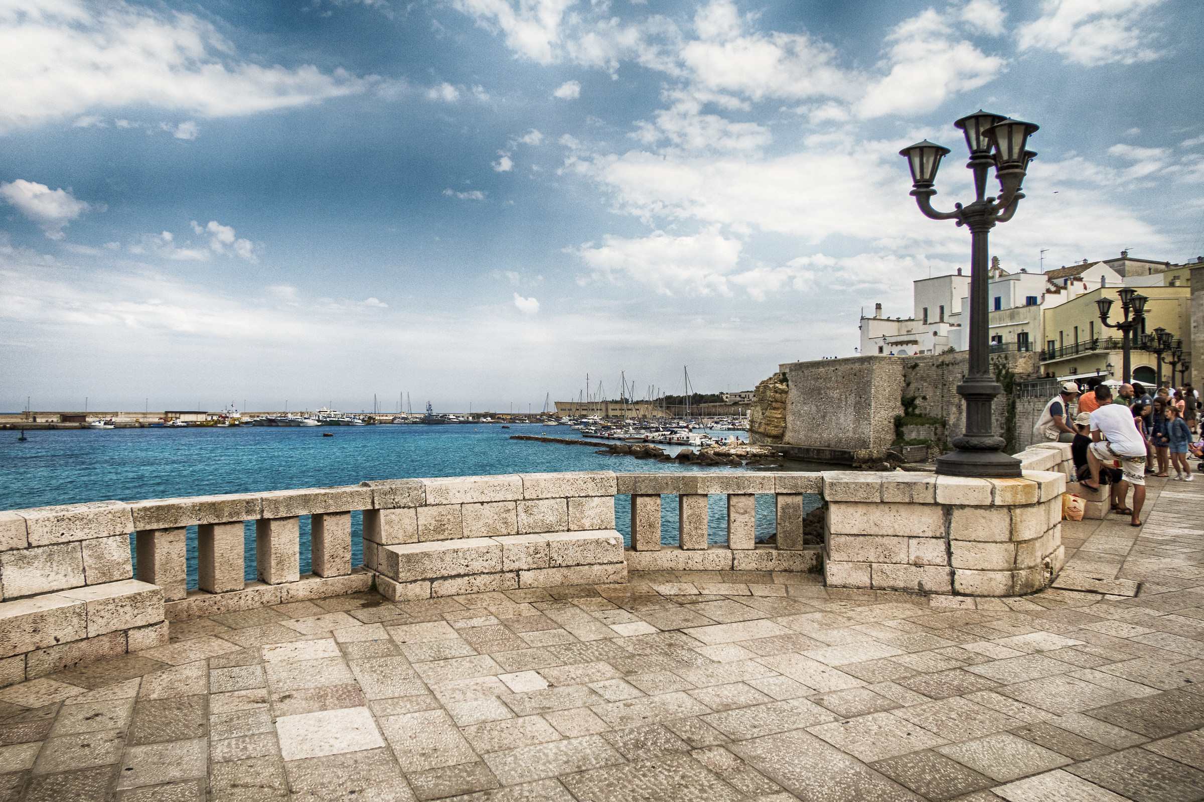 Vista sul porto...