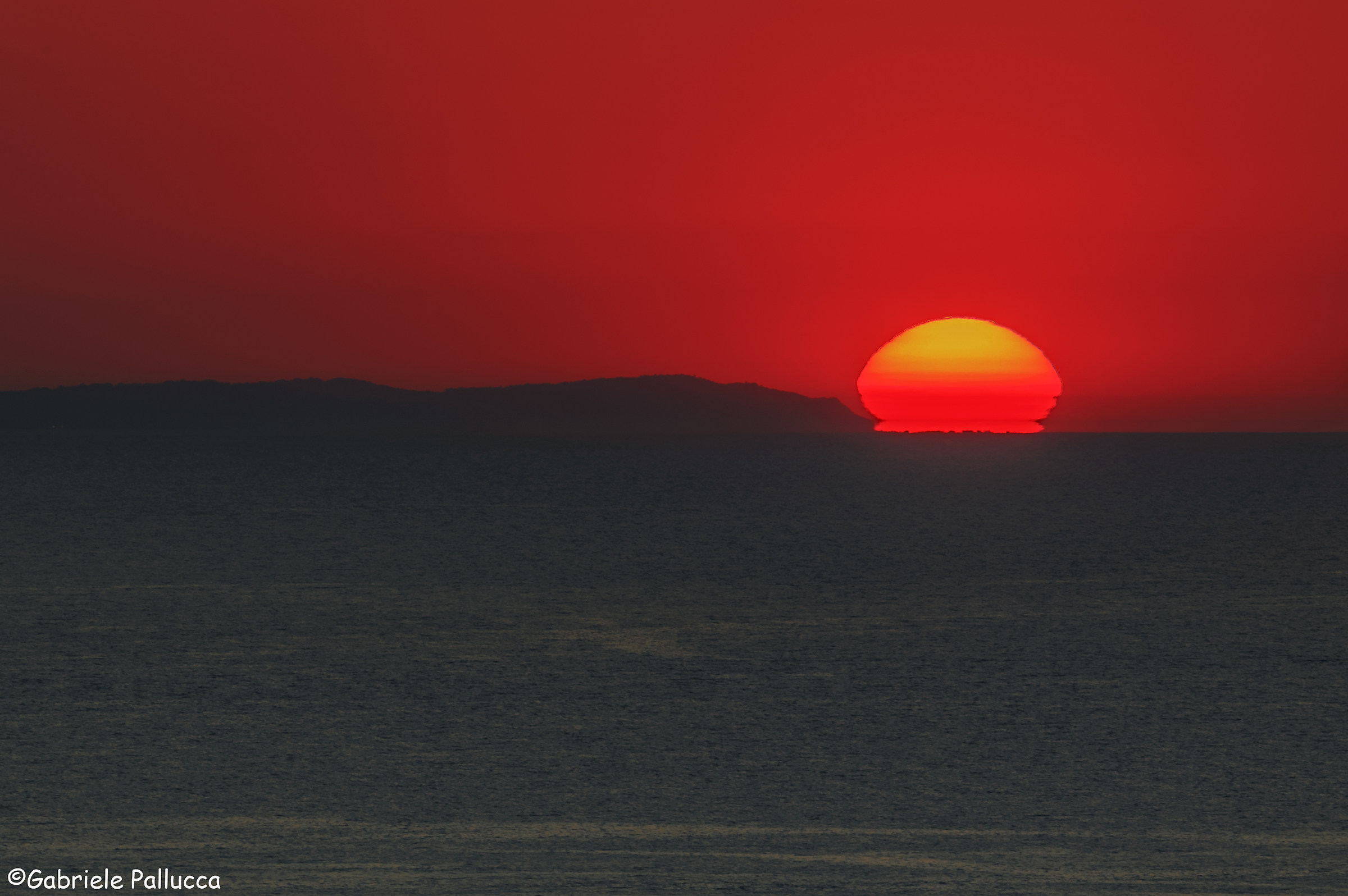 Quando il sole tramonta sul mare...