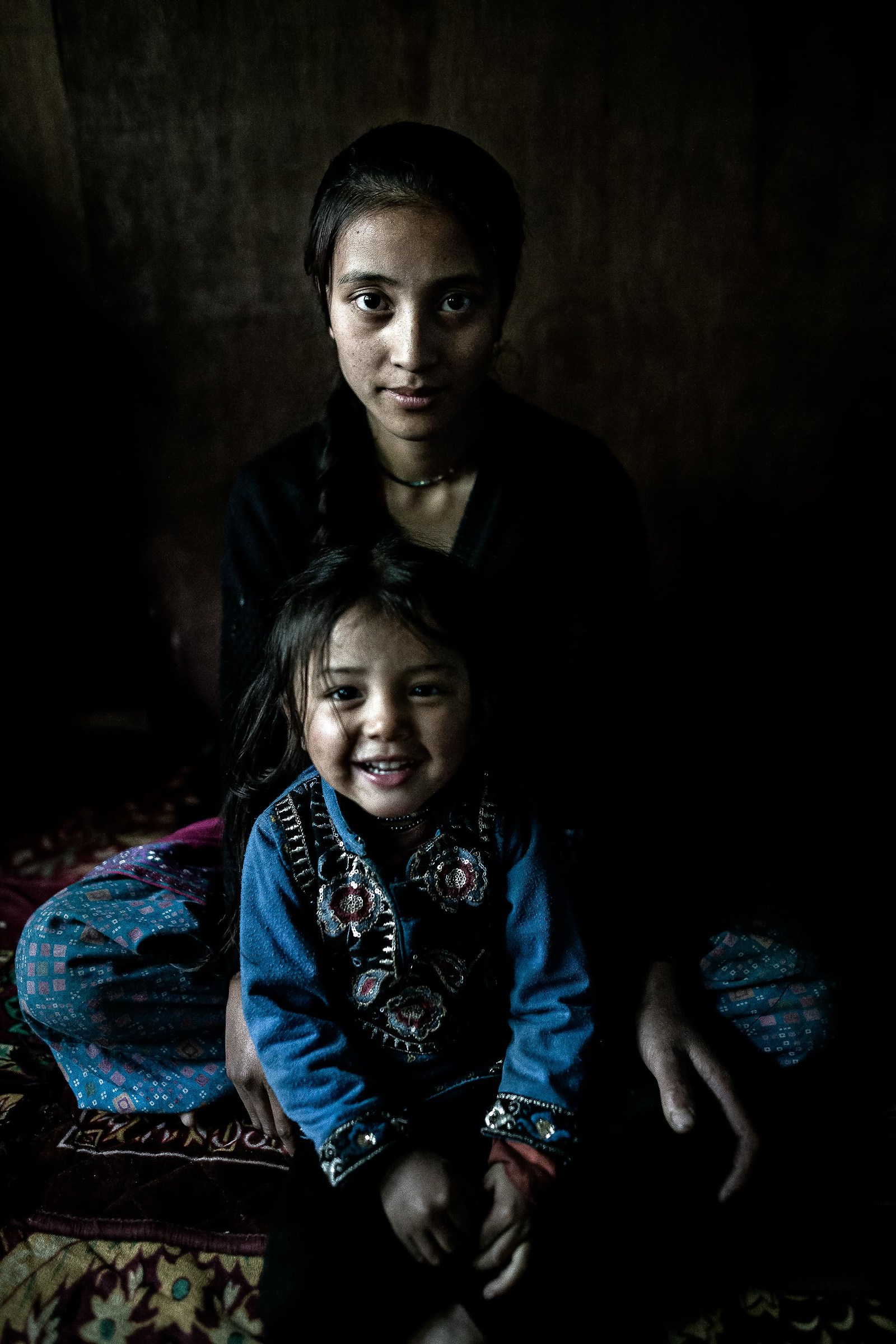 Mother and daughter in Zanskar...