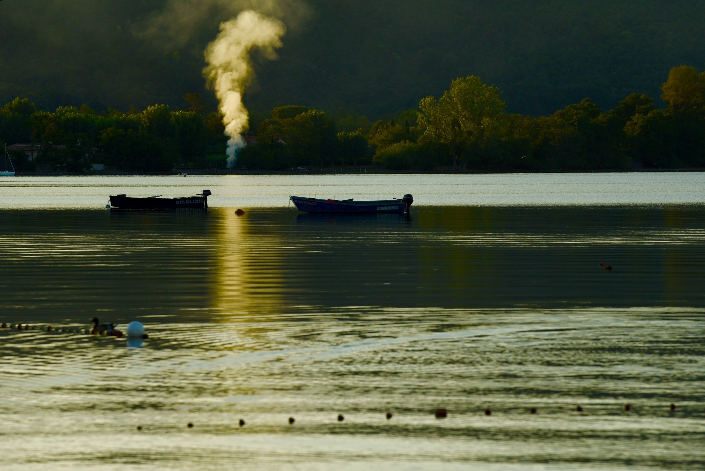 Lake Bracciano...