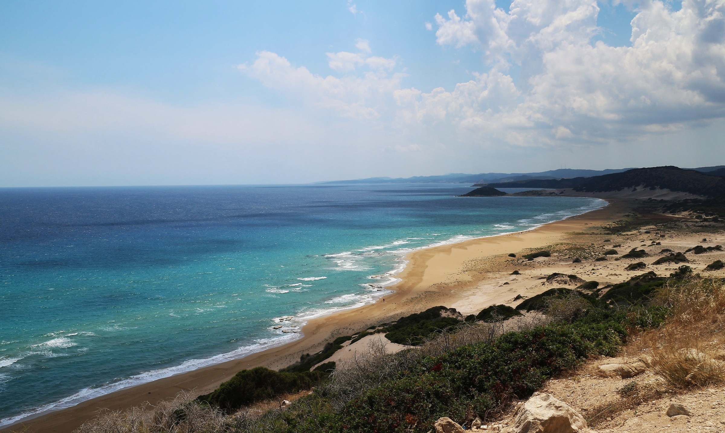 Cipro,la spiaggia dorata...