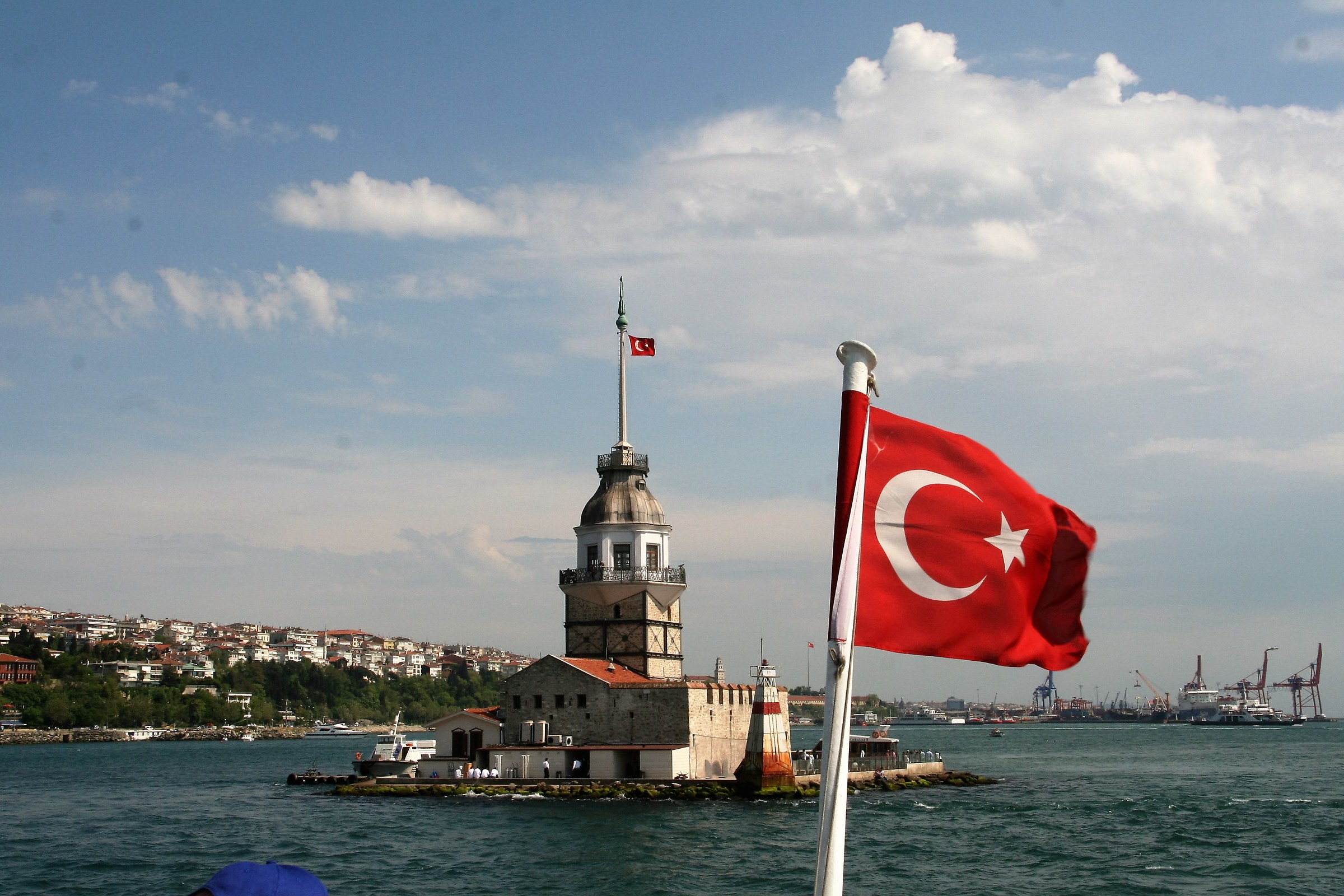Sailing on the Bosphorus...