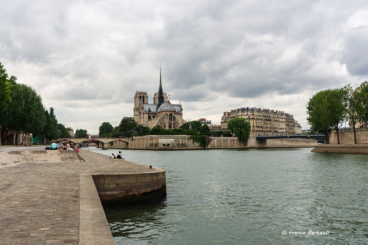The Seine and Notre Dame...