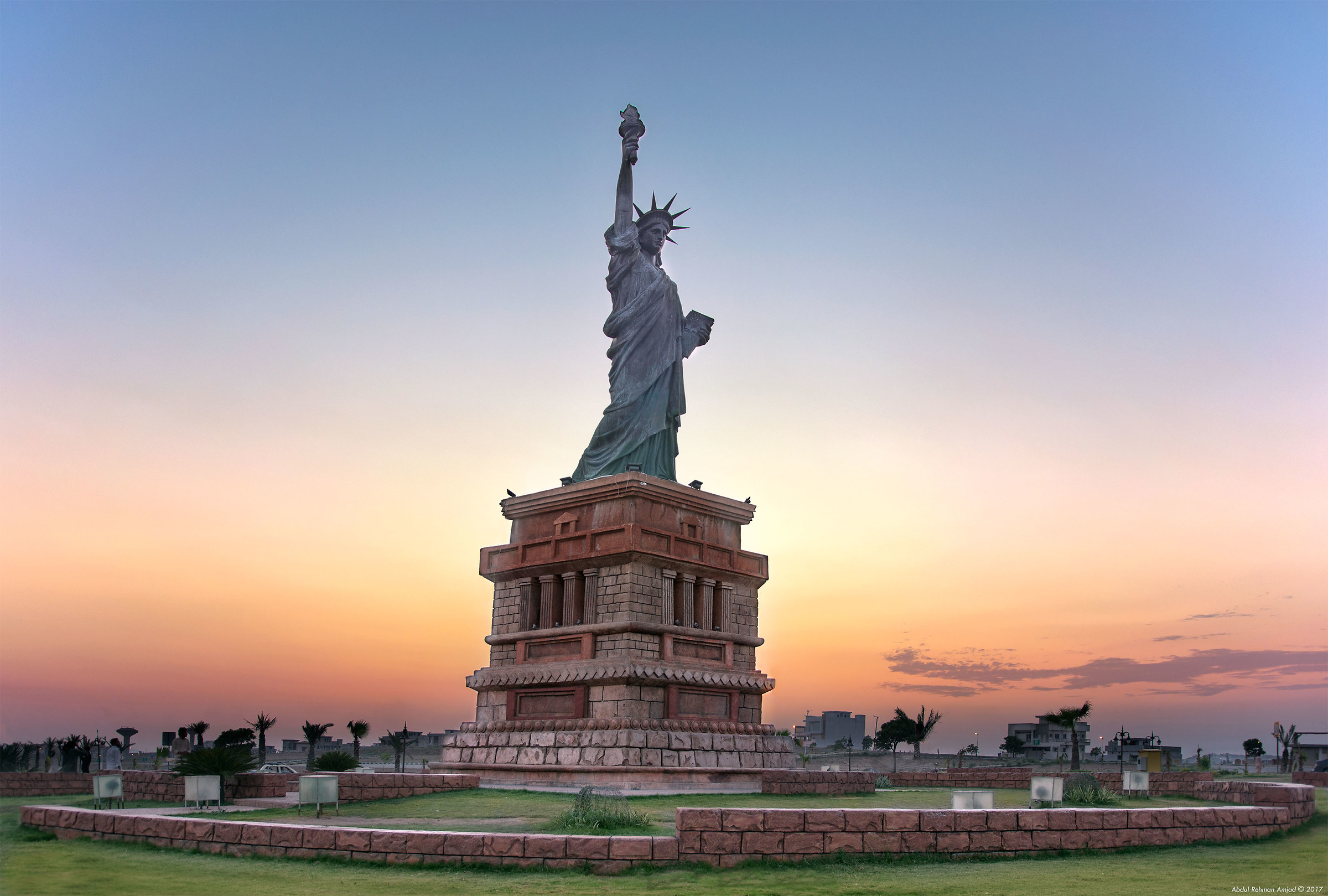 The Statue of Liberty, Bahria Town, Rawalpindi...