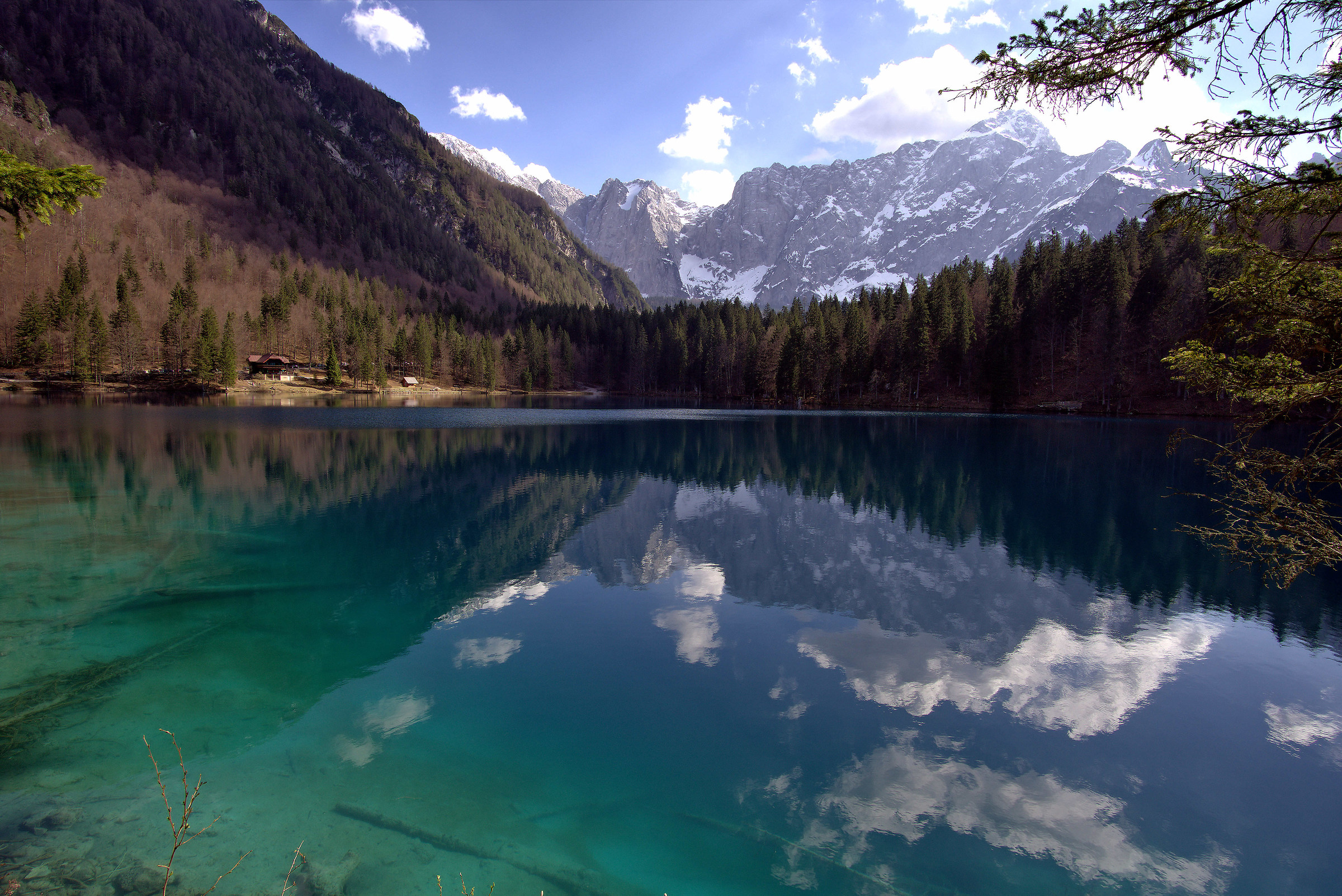 Reflections on the Lagho di Fusine_2...