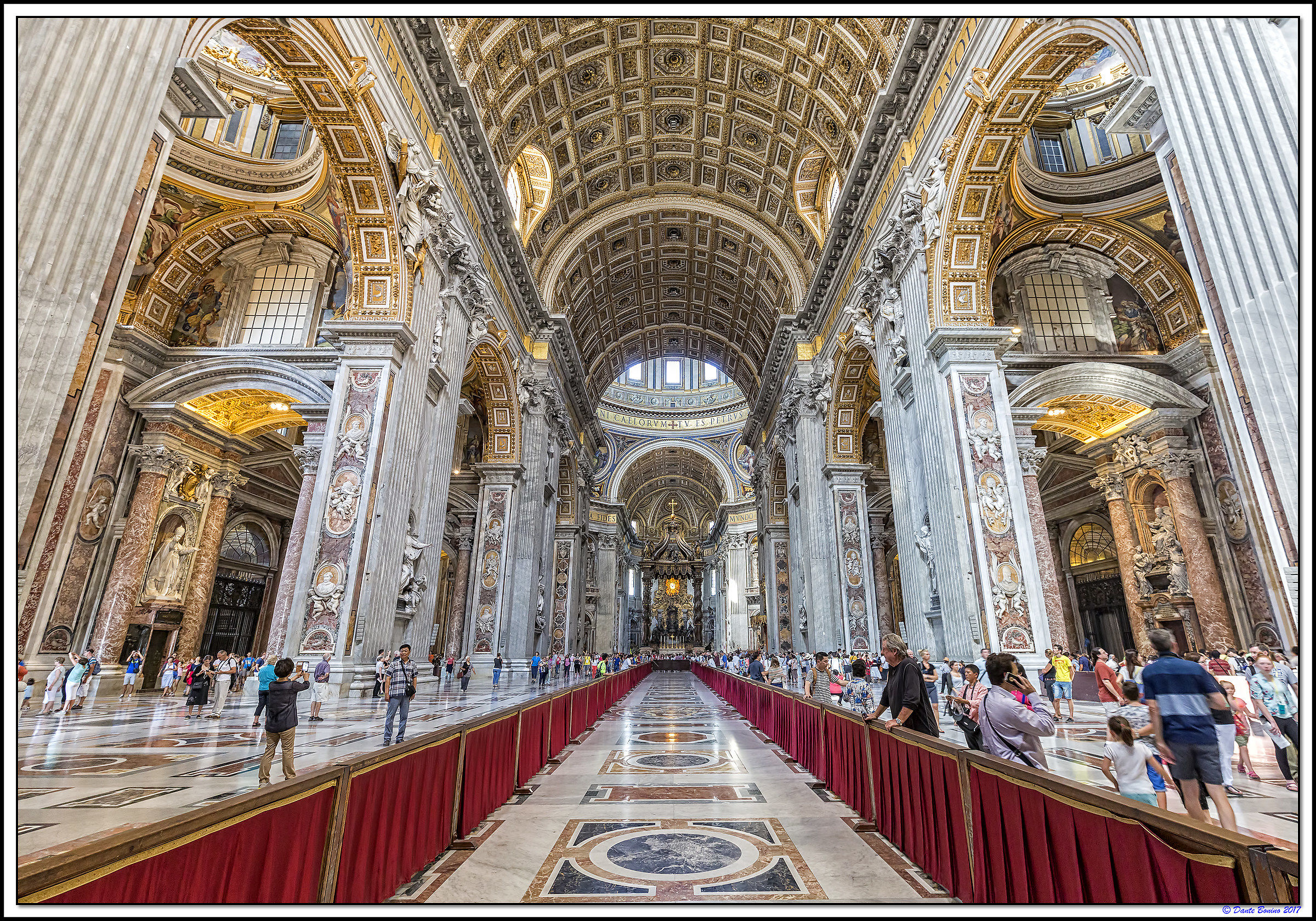 St. Peter's Basilica - Central Nave...