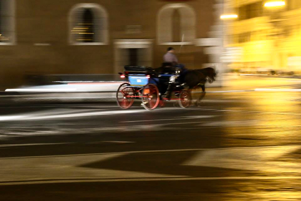 La carrozza...