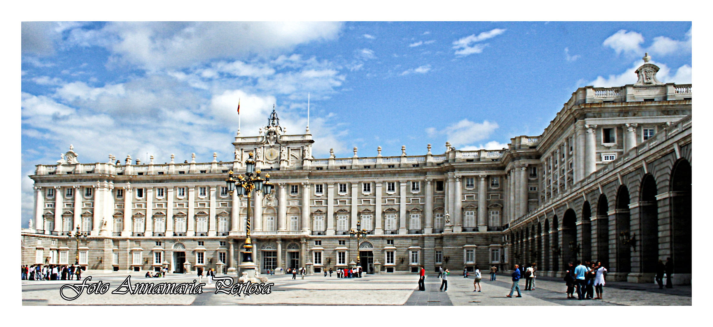 Il Palazzo Reale di Madrid...
