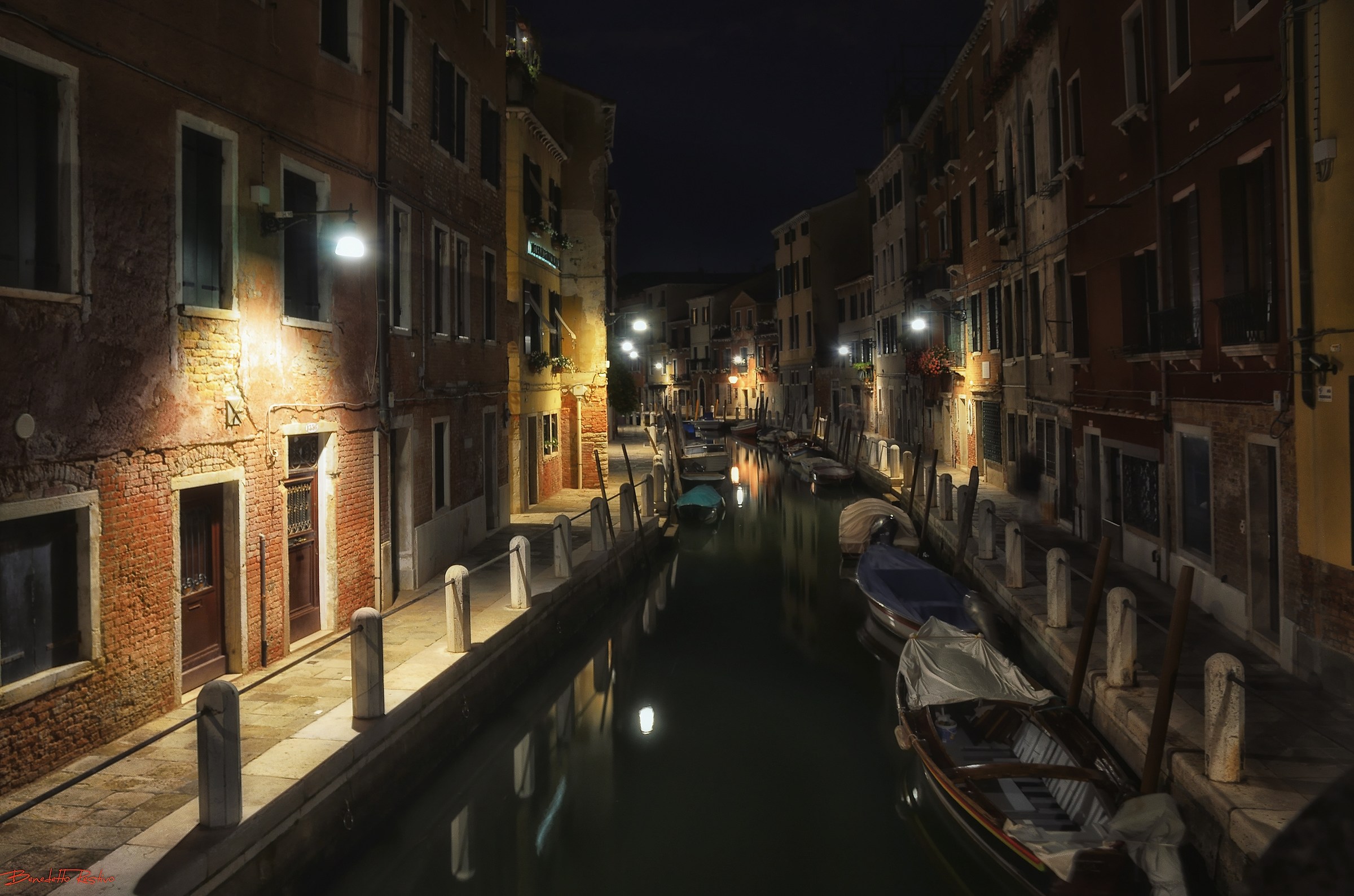 From the Venetian night ........