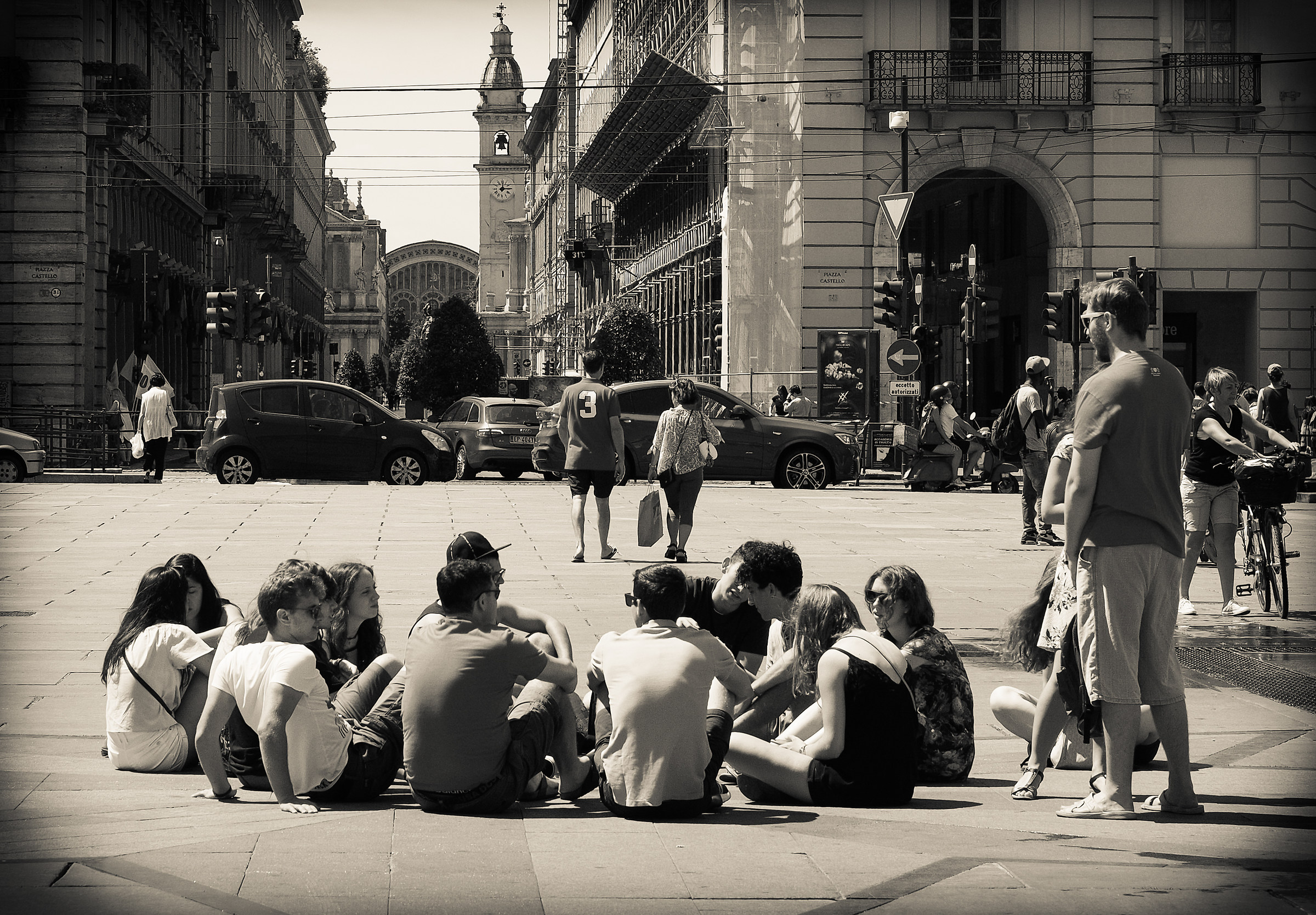 Piazza Castello...