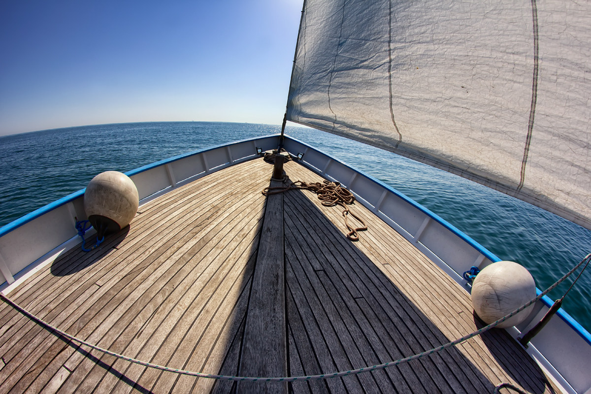 Sailing in sailing...