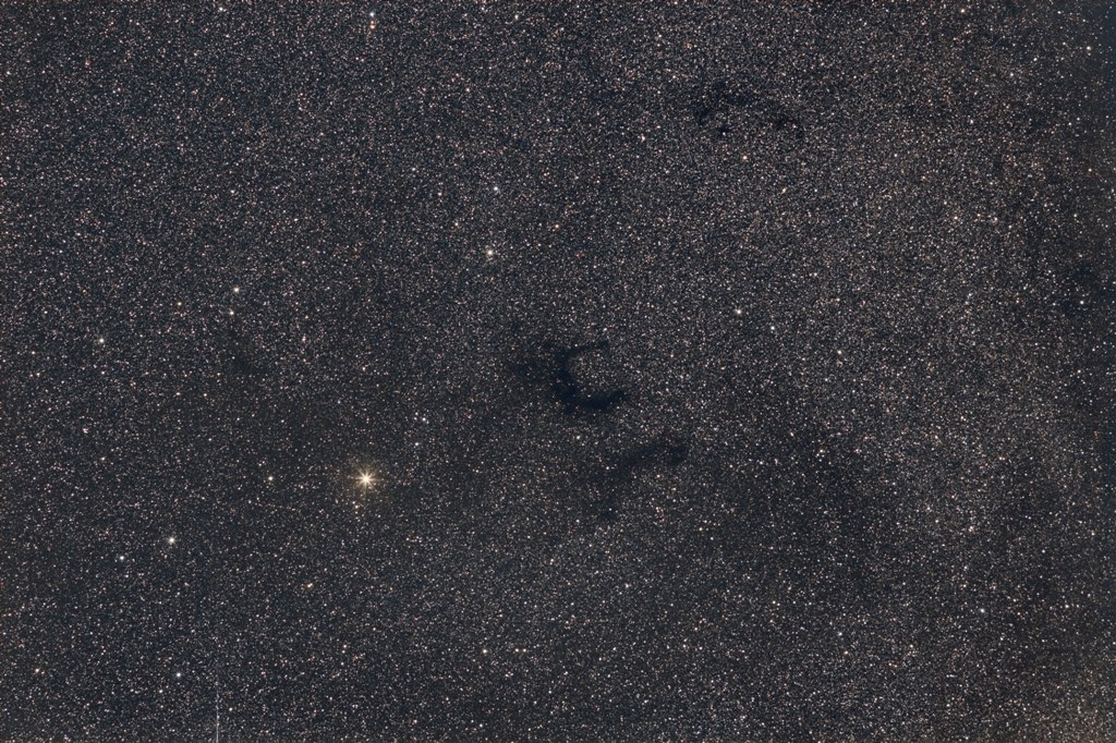 Nebulosa oscura "E nebula" costellazione dell'Aquila...