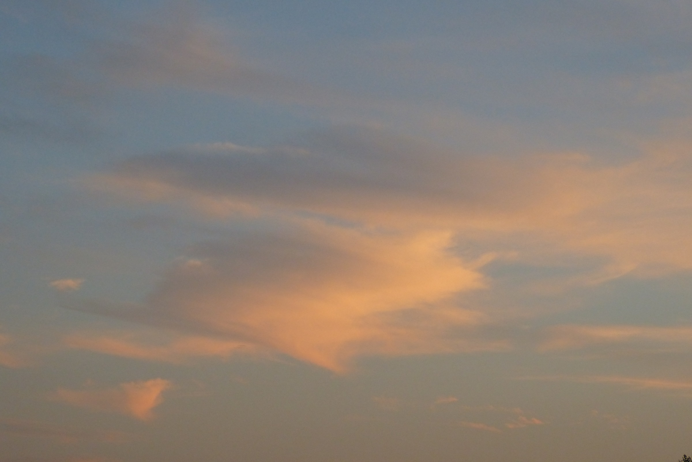 cielo di sera......