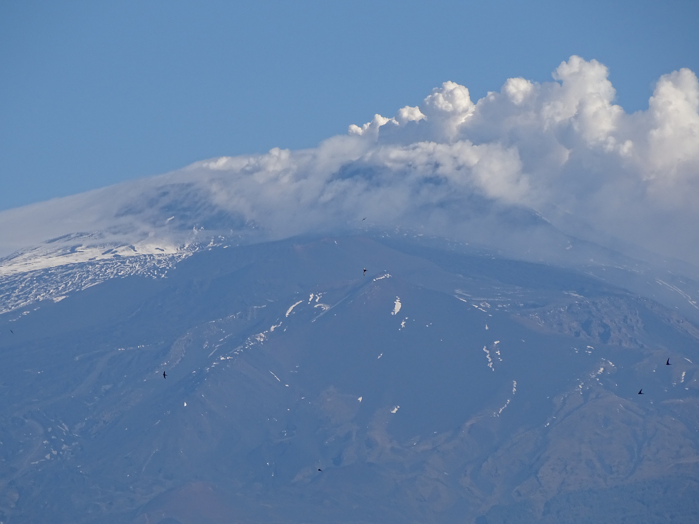 Etna steaming...