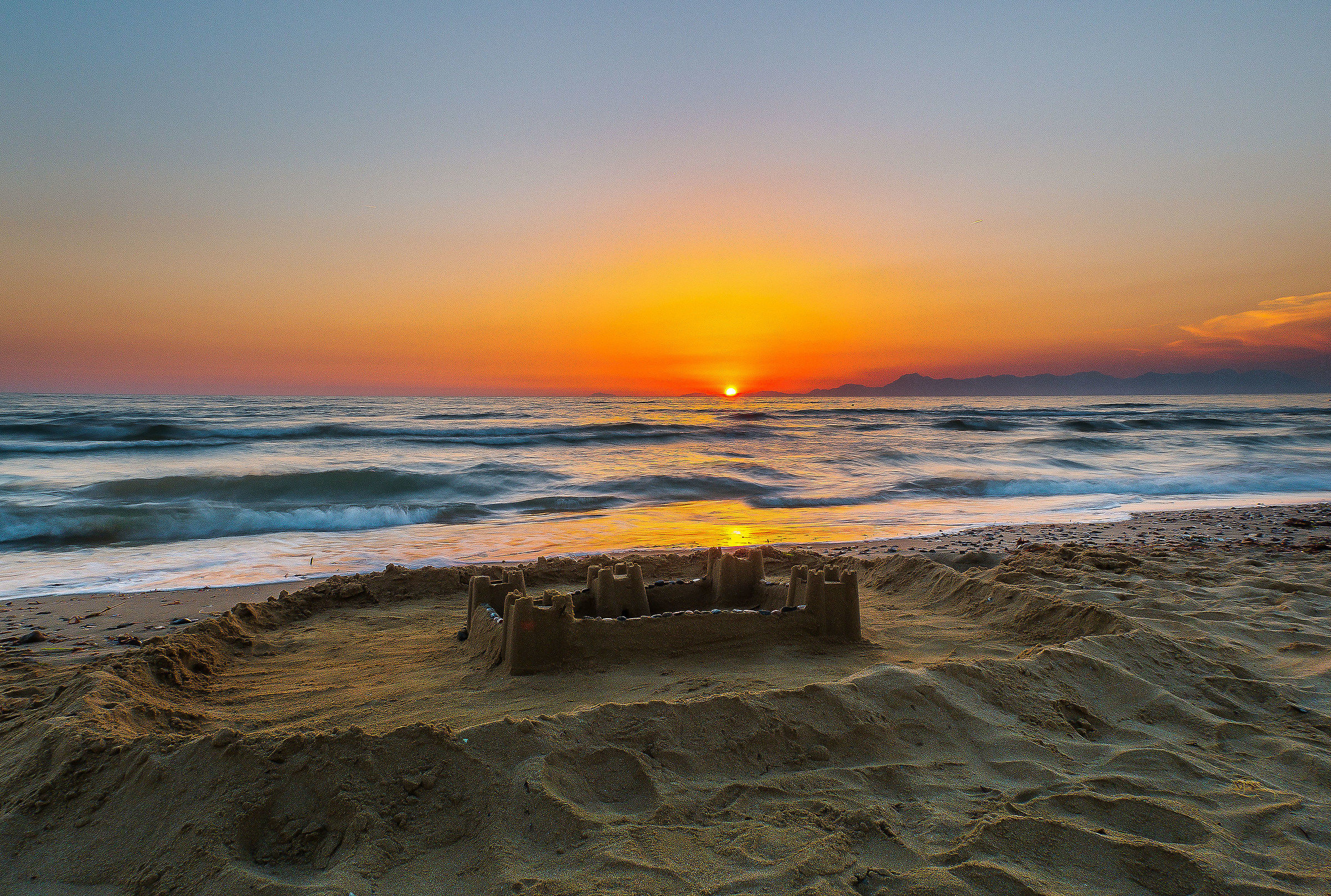 Castle at the sunset...