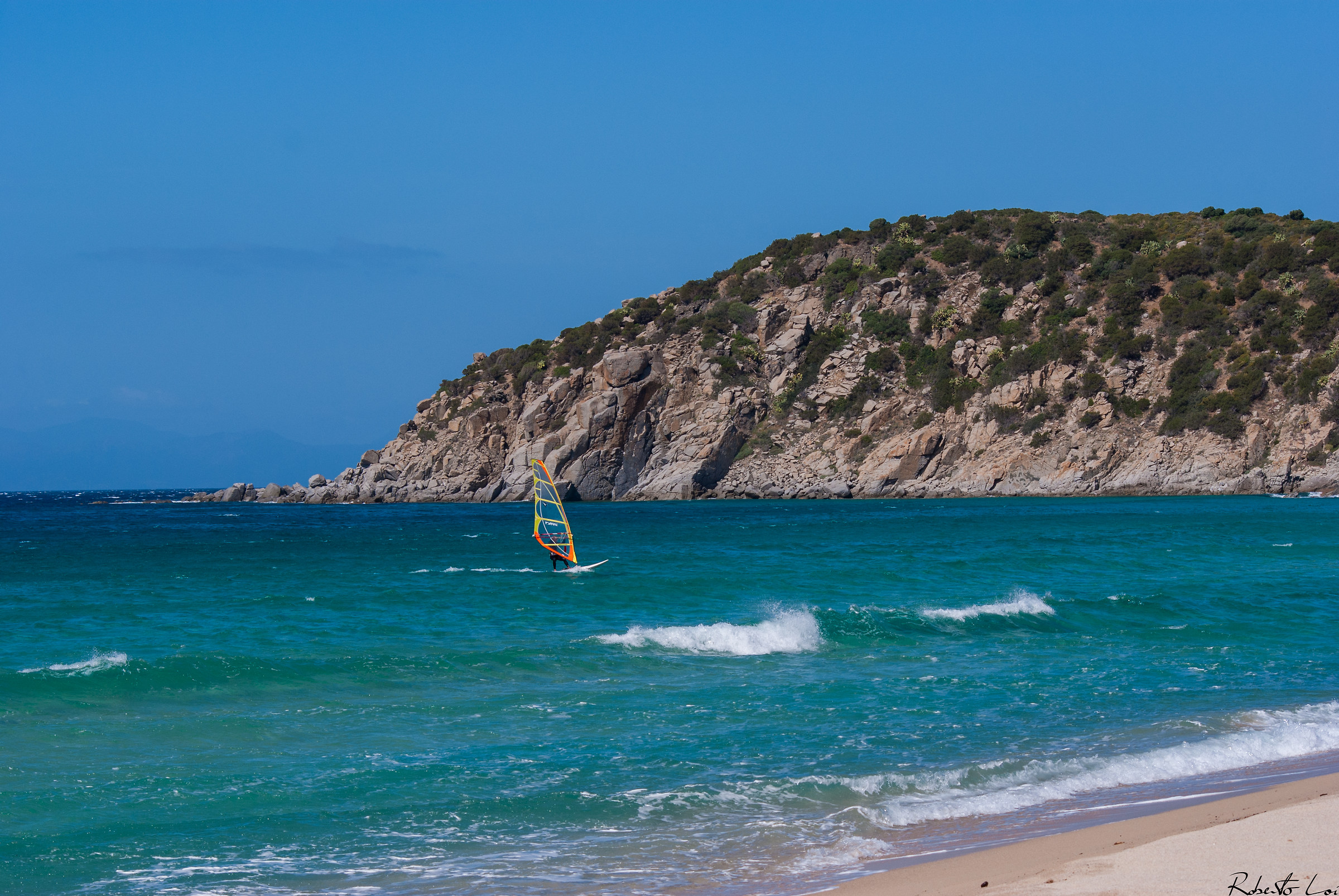 Sinnai - Solanas Beach - Windsurfing...