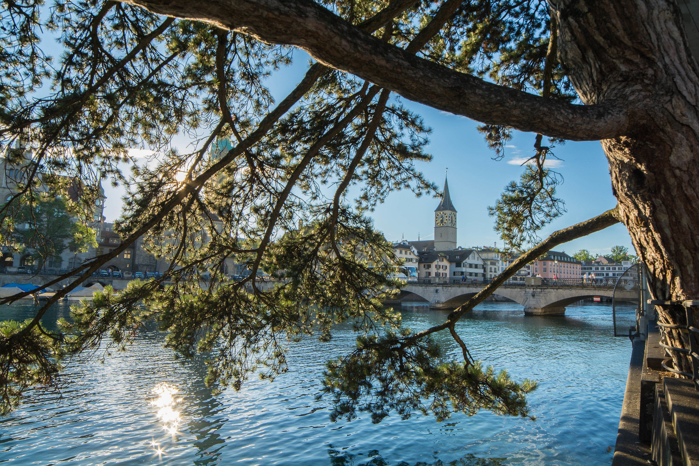 Lake Zurich...