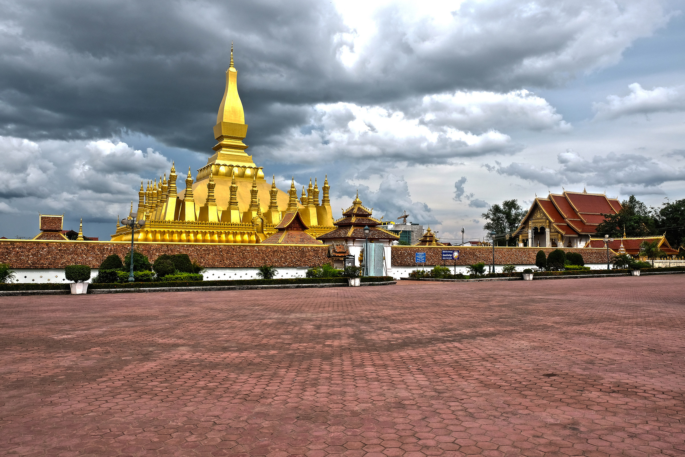 That Luang Vientiane Laos...