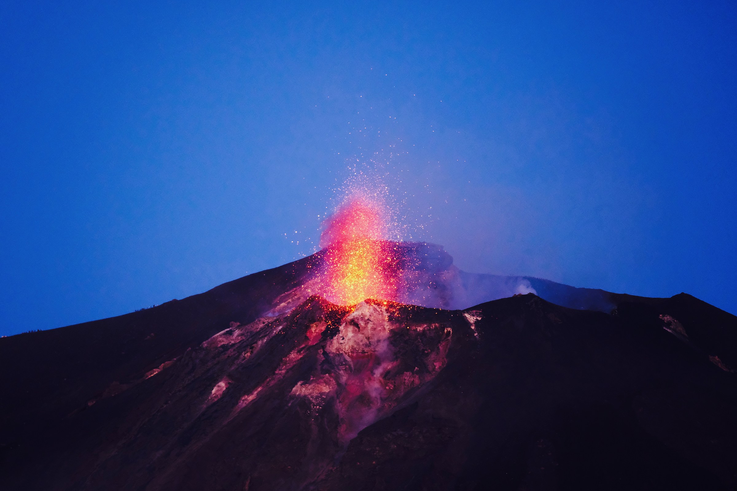 Stromboli in eruption 2017...
