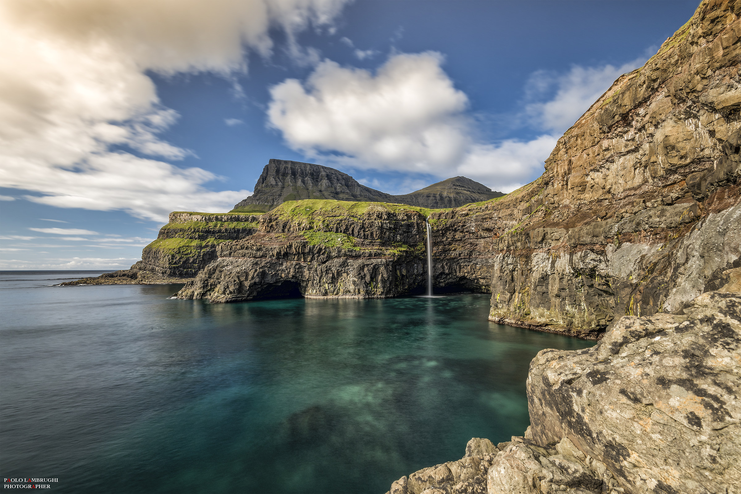 Gásadalur, Faroe Islands, Denmark...