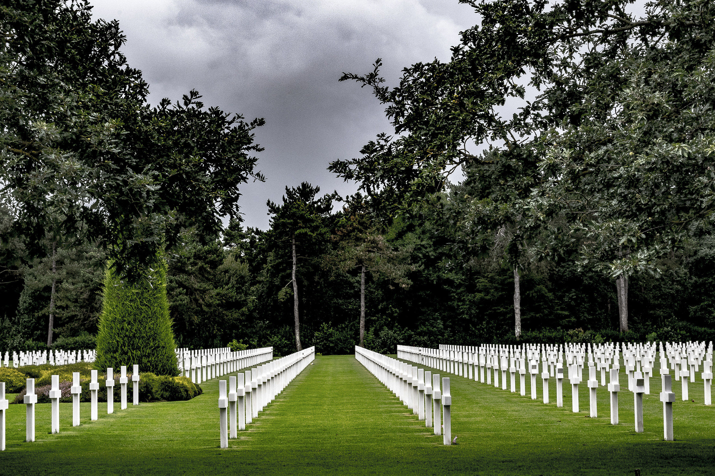 Cimitero Americano, Normandia...