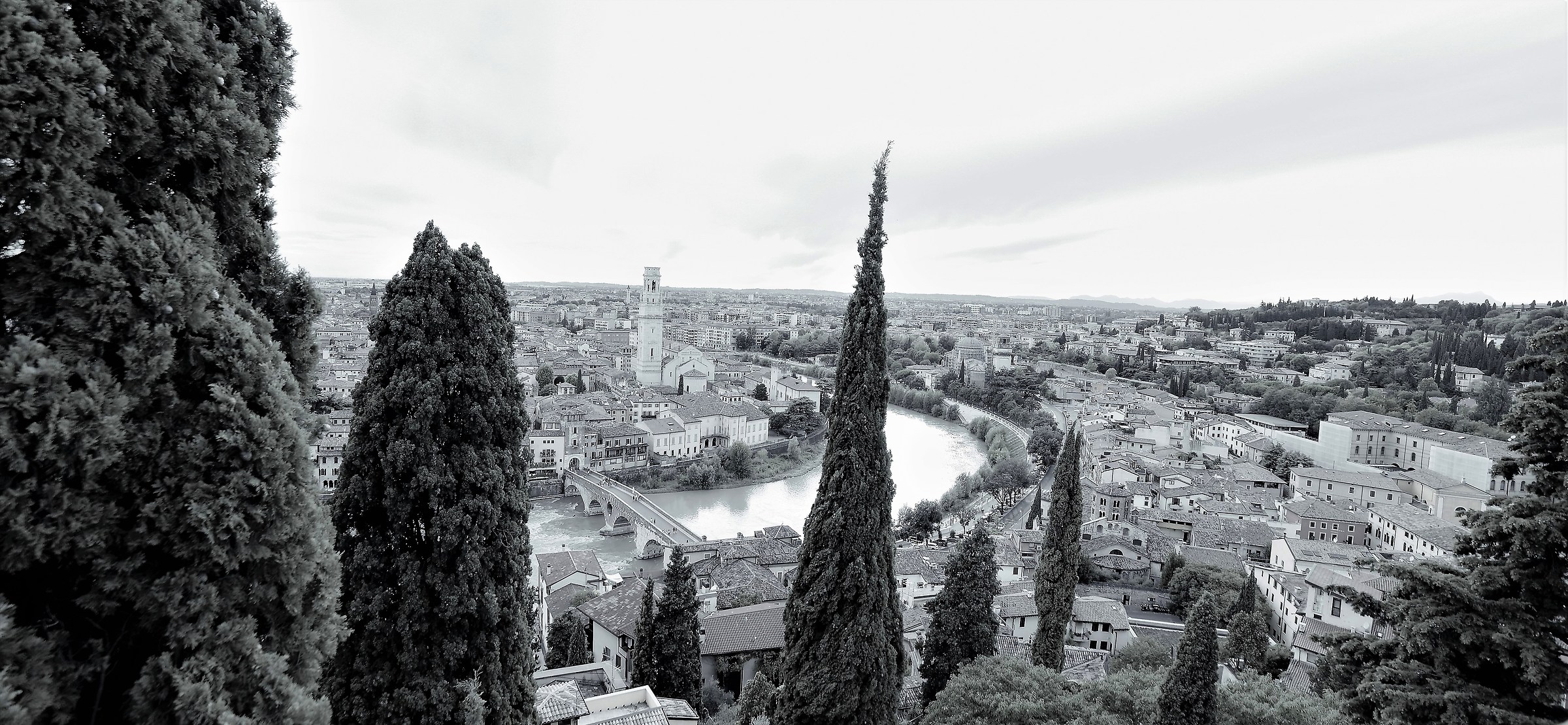 Verona, from the S.Pietro castle...