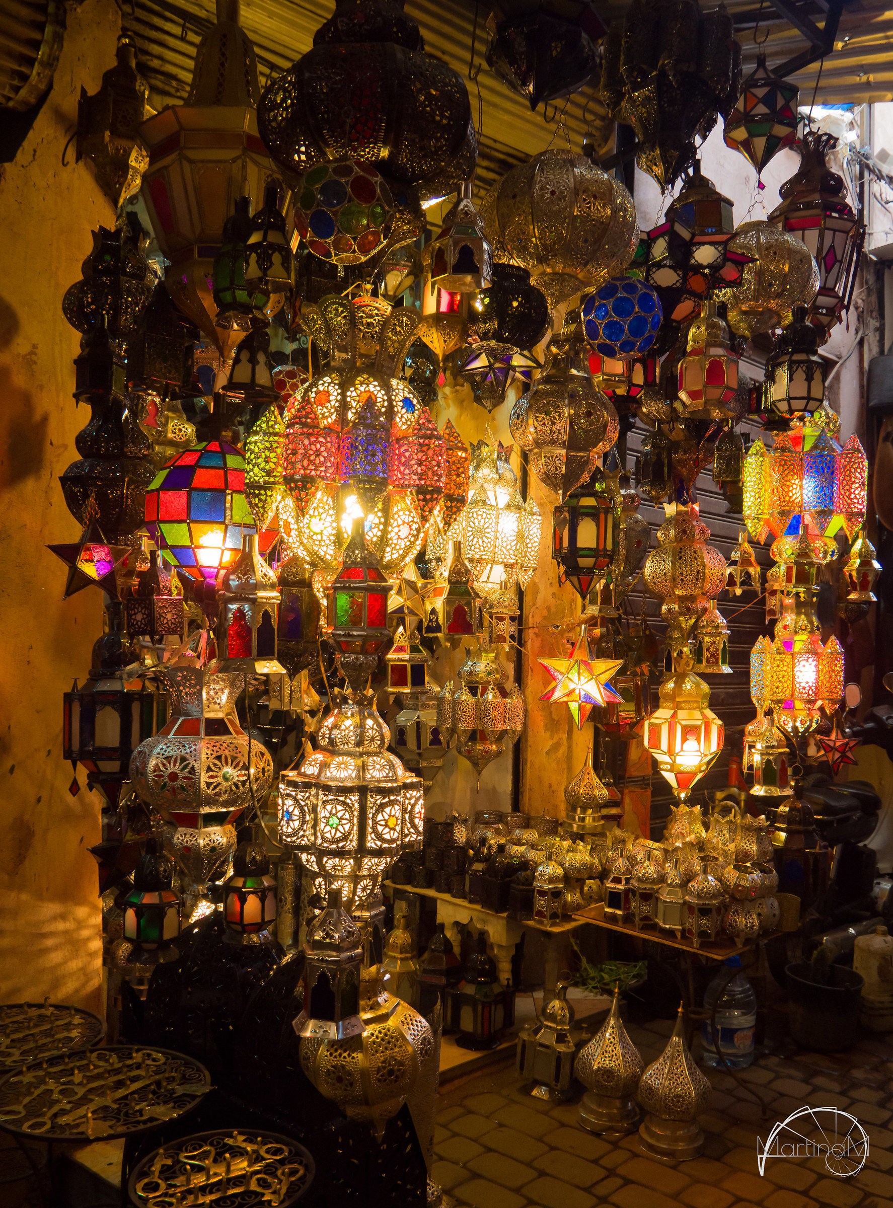 Marrakech - luci e colori nei souq...