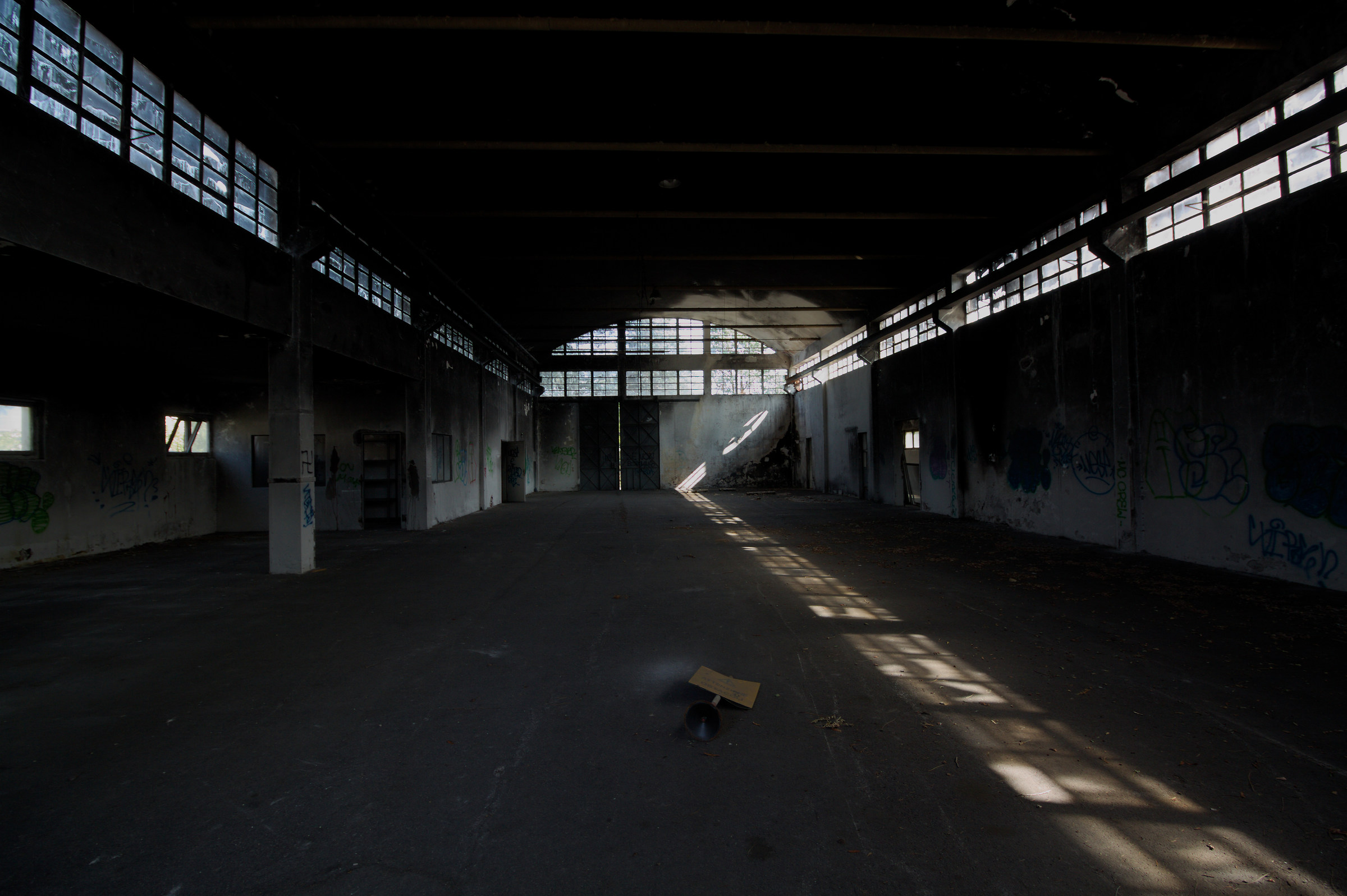 abandoned factory...