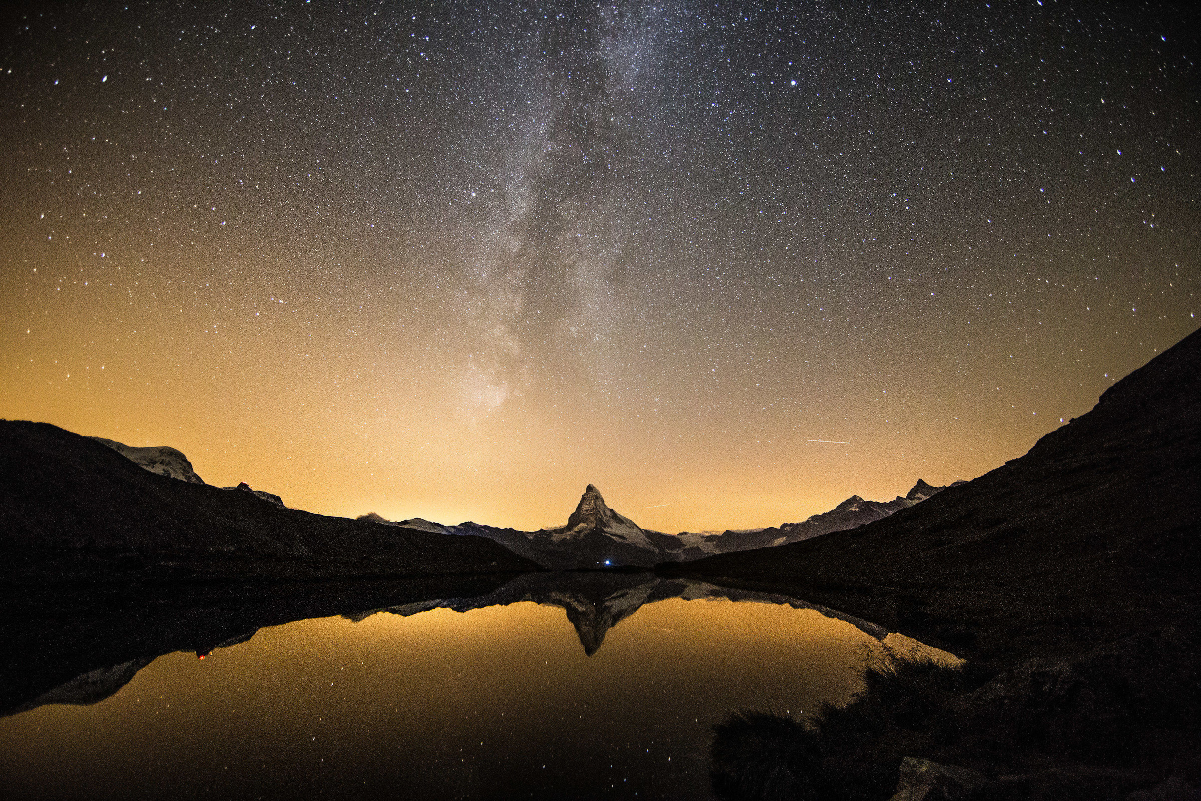 Milky Way over the Matterhorn...